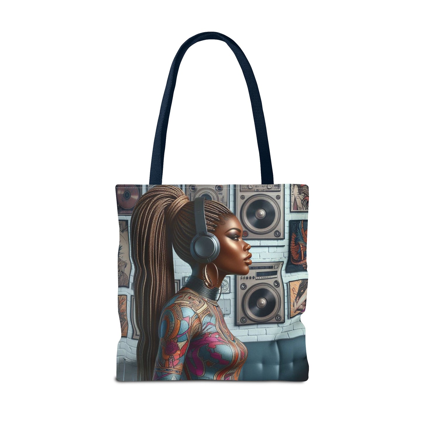 Feel The Music Tote Bag (AOP) #FM19