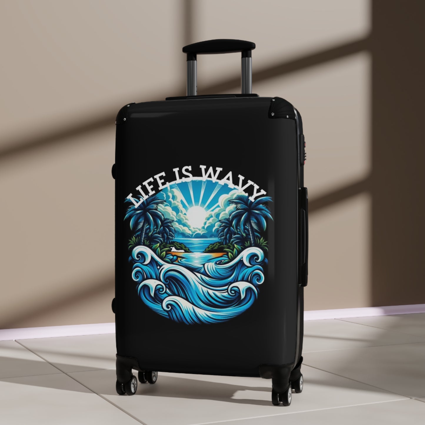 Life is Wavy Suitcases #LW1