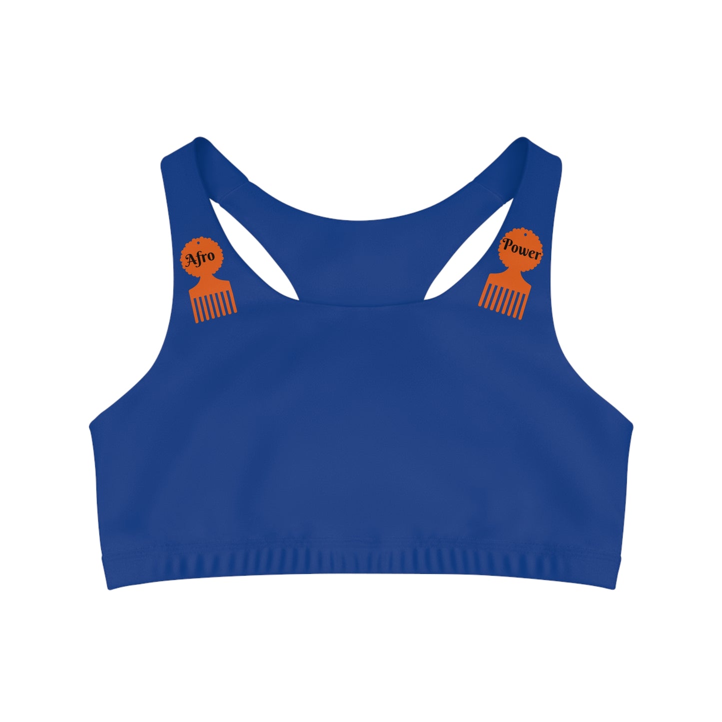 Afro Power Seamless Sports Bra (AOP) #AP1