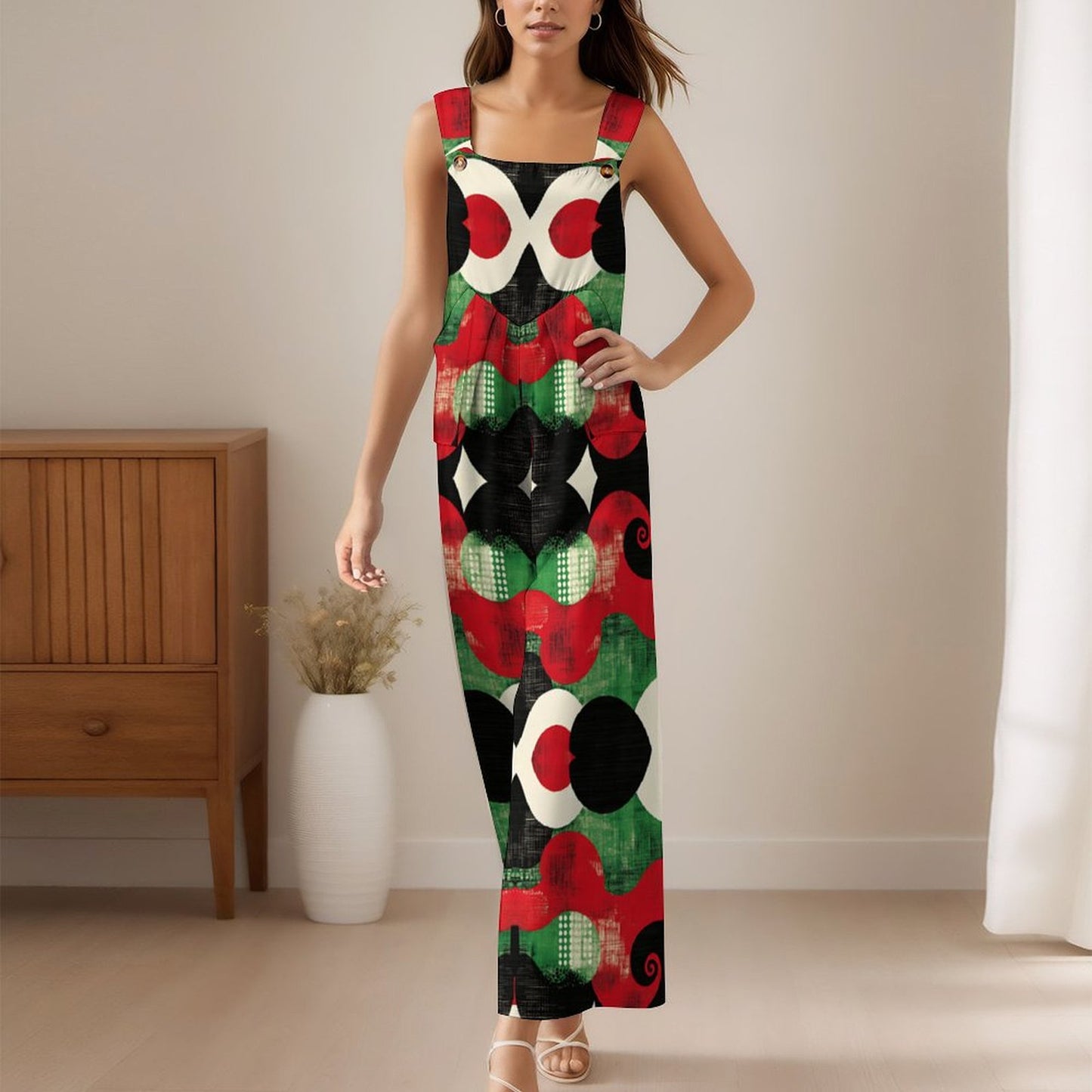 Jumpsuit All Over Print Women's Overall