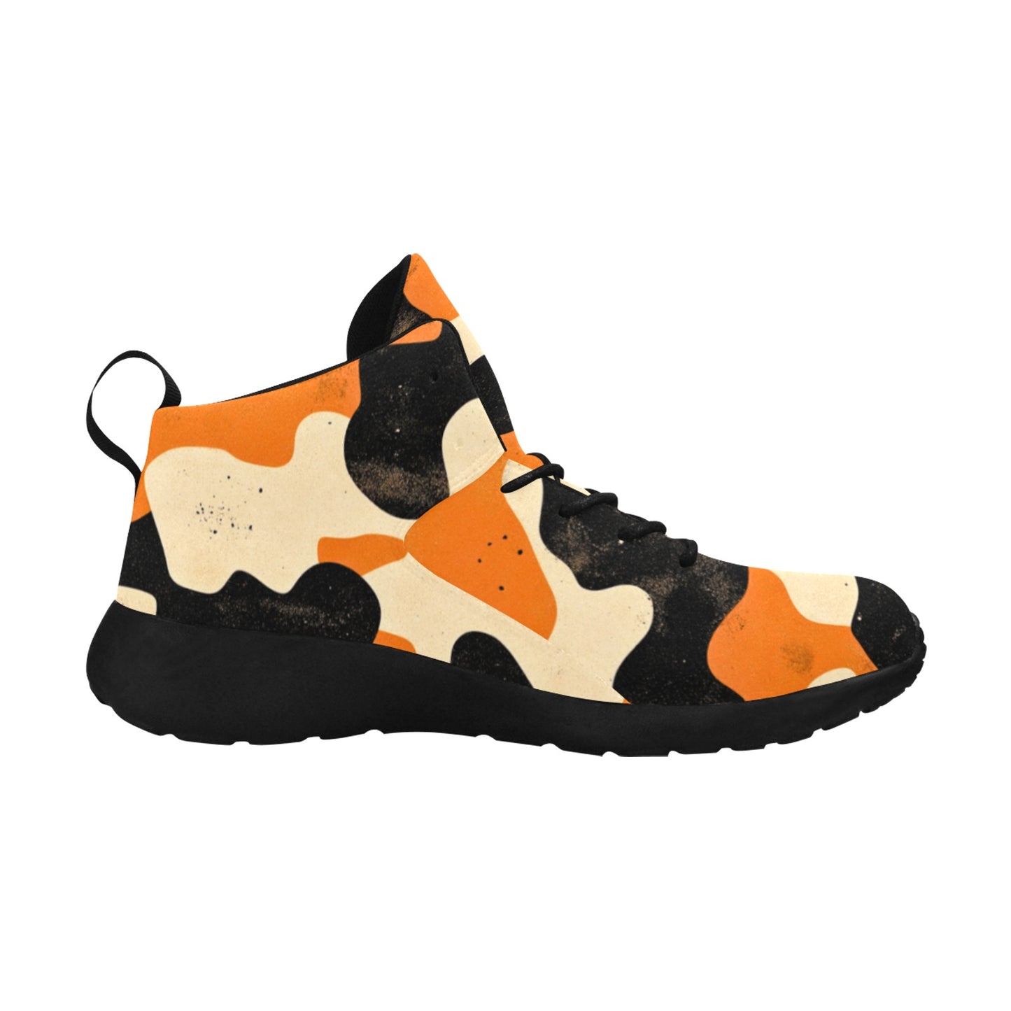 Orange Camo Pattern Women's Chukka Training Shoes Women's Chukka Training Shoes (Model 57502)