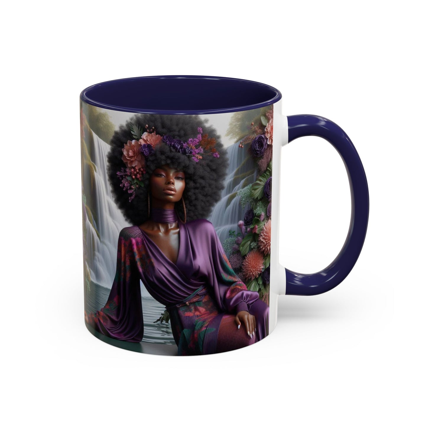 Afrocentric Accent Coffee Mug (11, 15oz) #AACM9