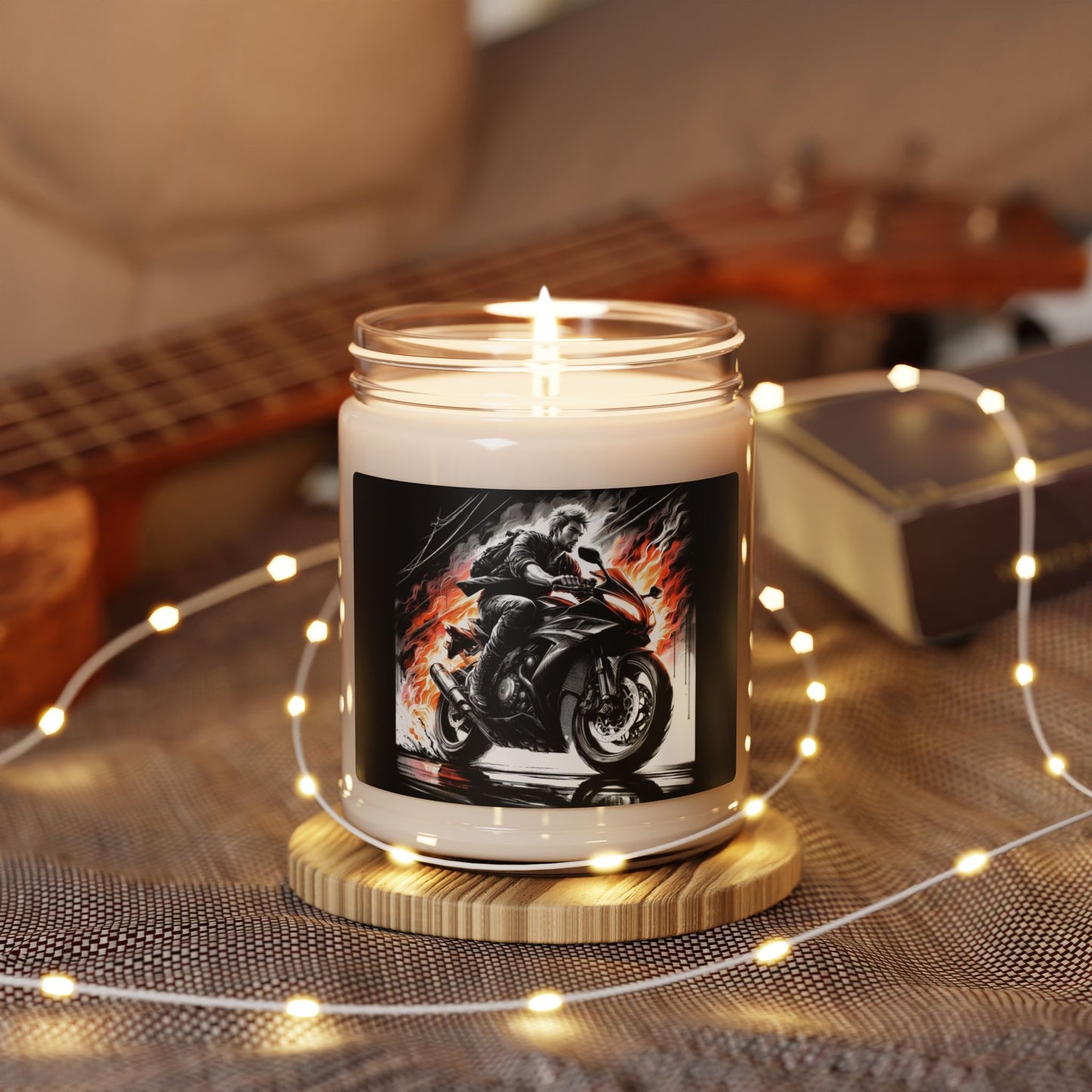 Born To Ride Scented Soy Candle, 9oz #13M