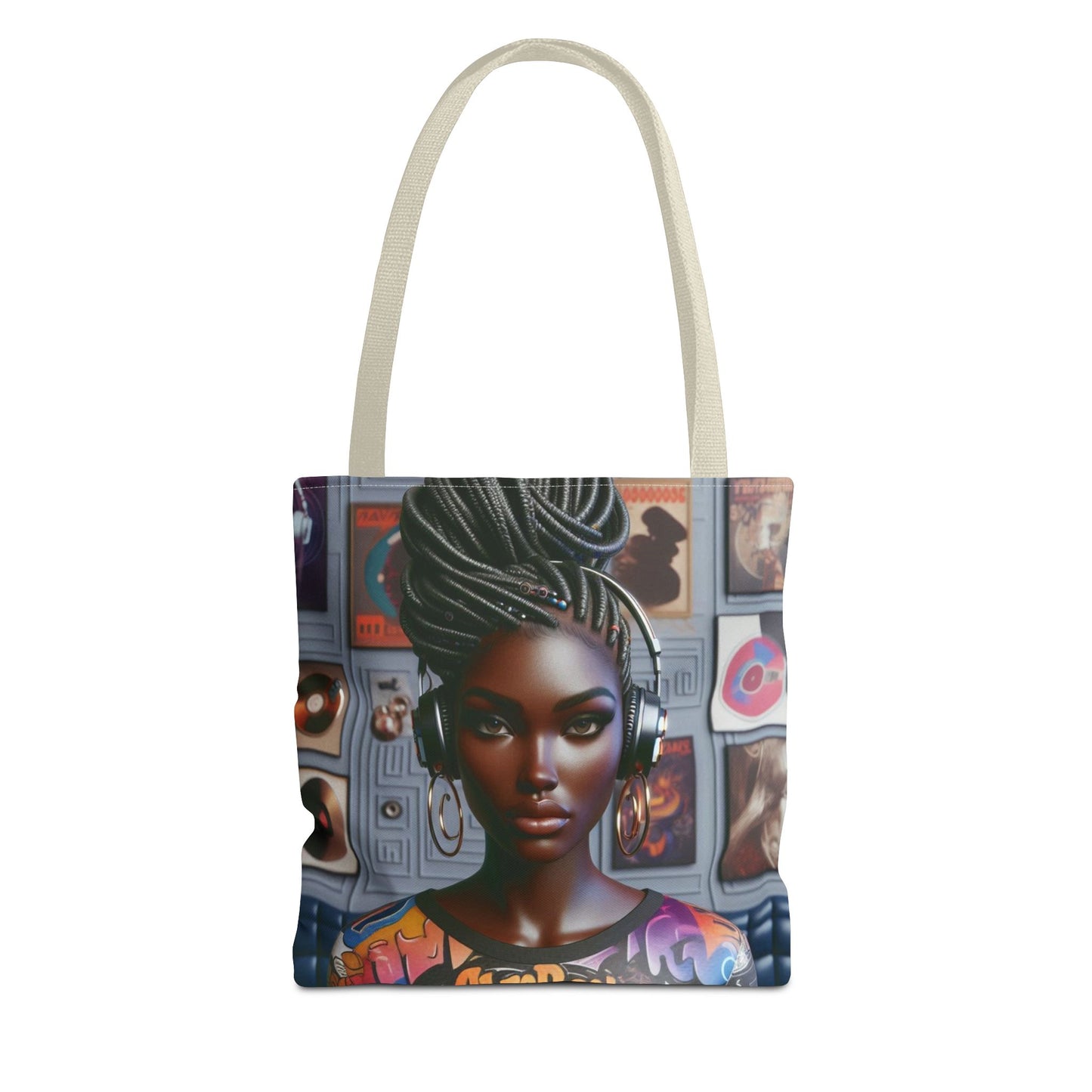 Feel The Music Tote Bag (AOP) #FM15