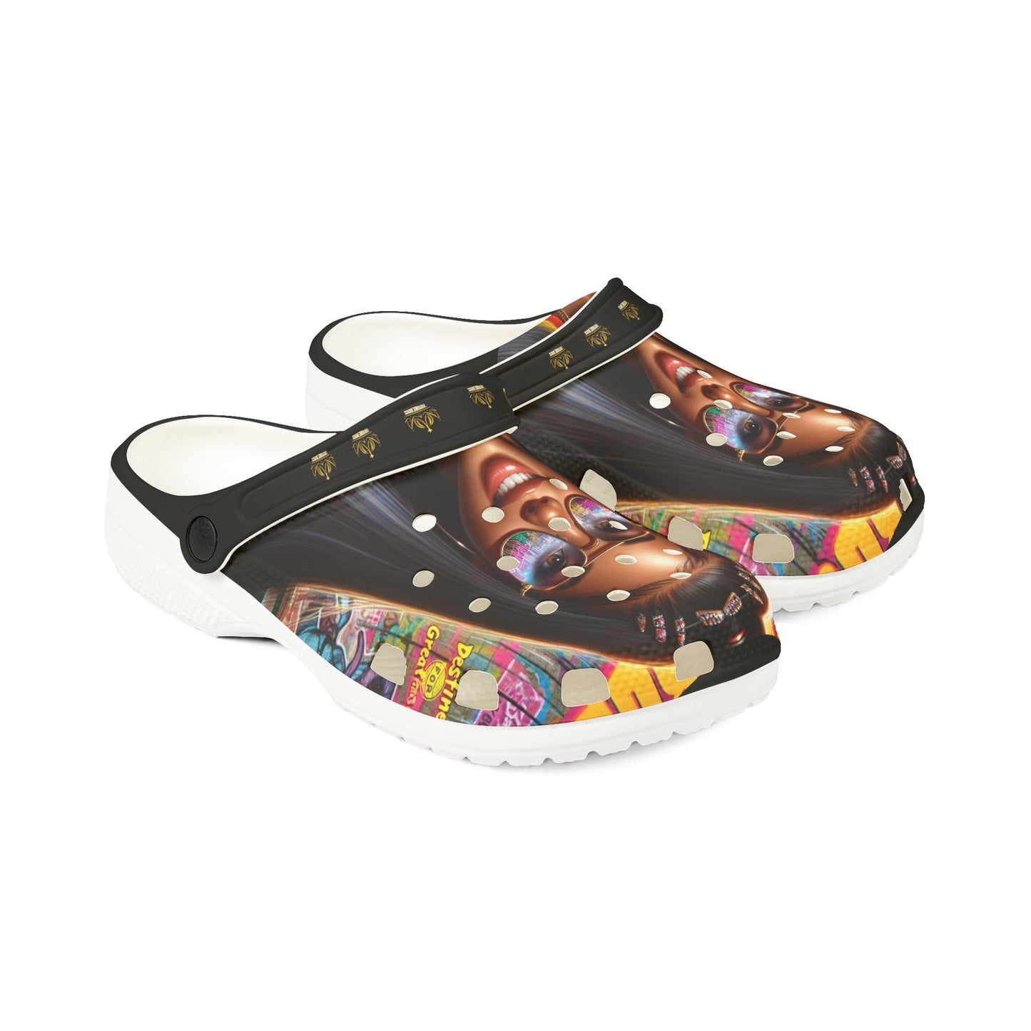 Future Boss EVA Foam Rubber Shoes (AOP) #43U