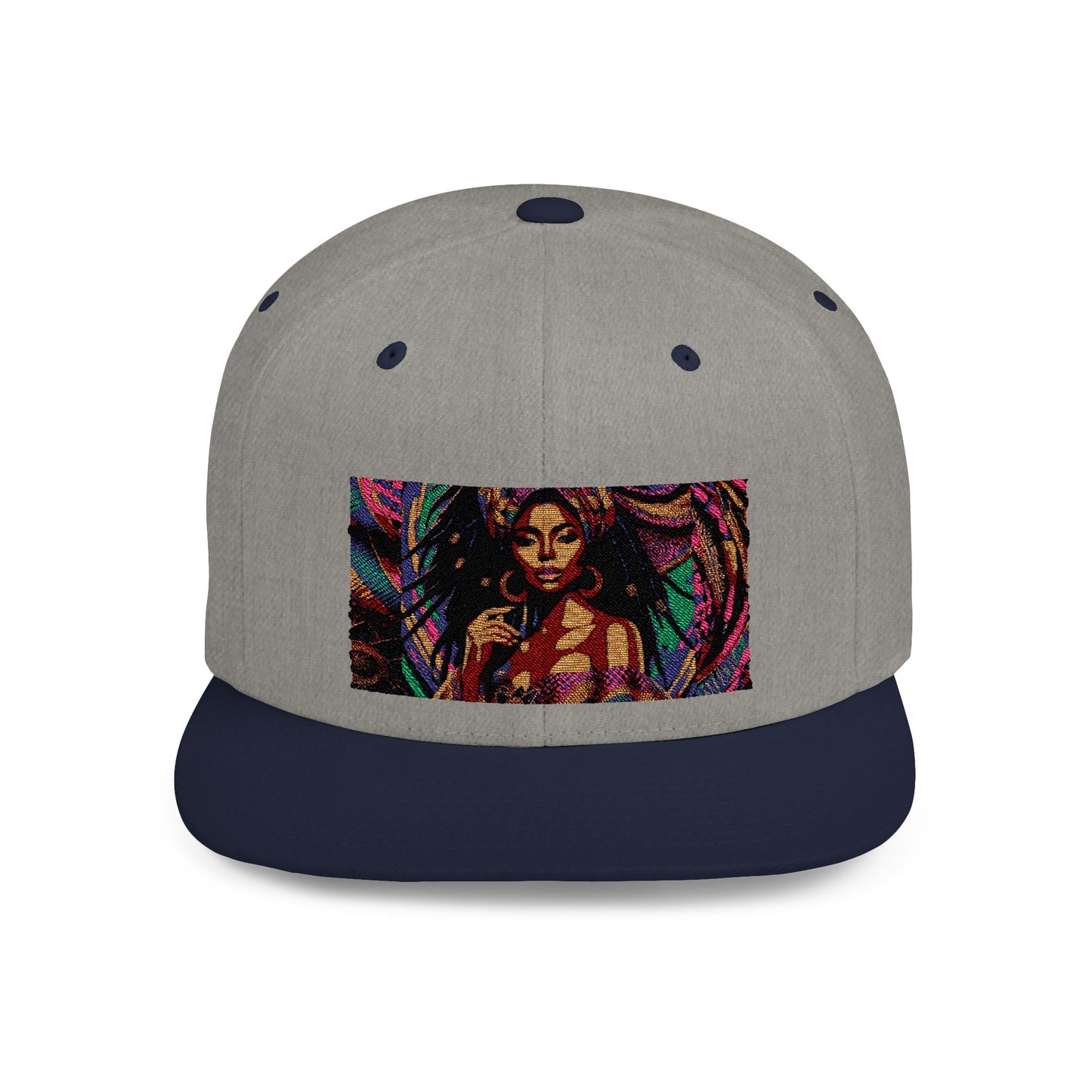 Divinity Luxury Flat Bill Snapback Hat - Bold Statement Headwear #DL1