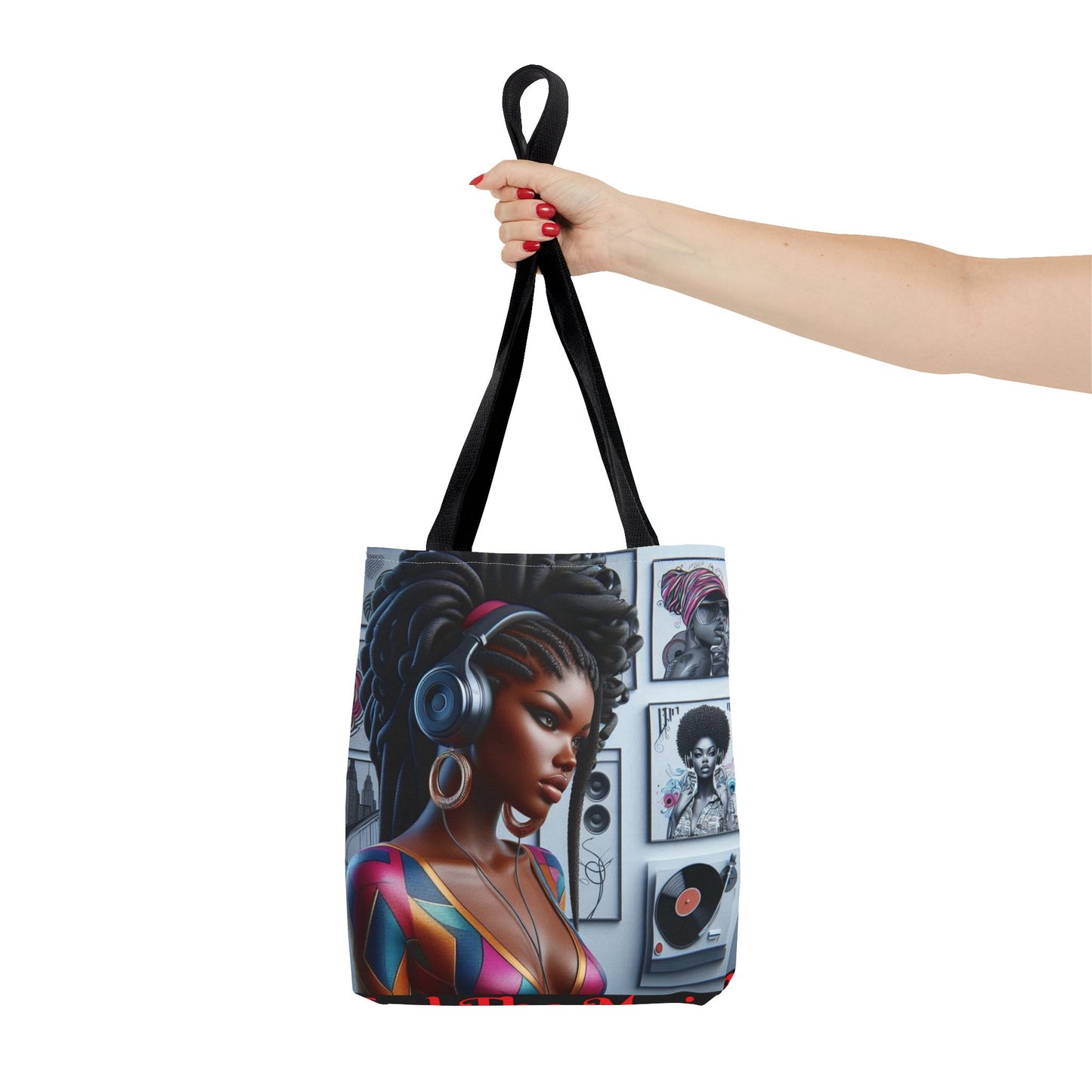 Feel The Music Tote Bag (AOP) #FM12