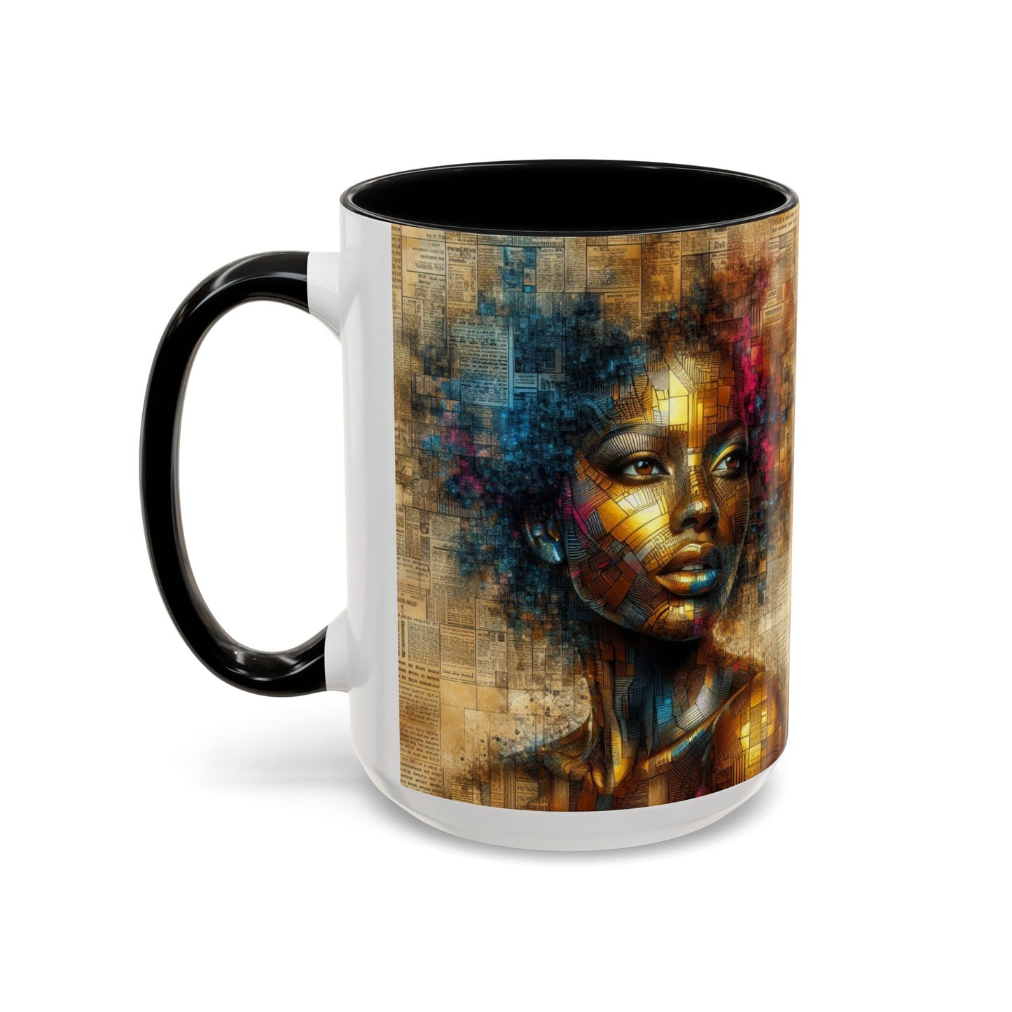 Afrocentric Accent Coffee Mug (11, 15oz) #AACM10