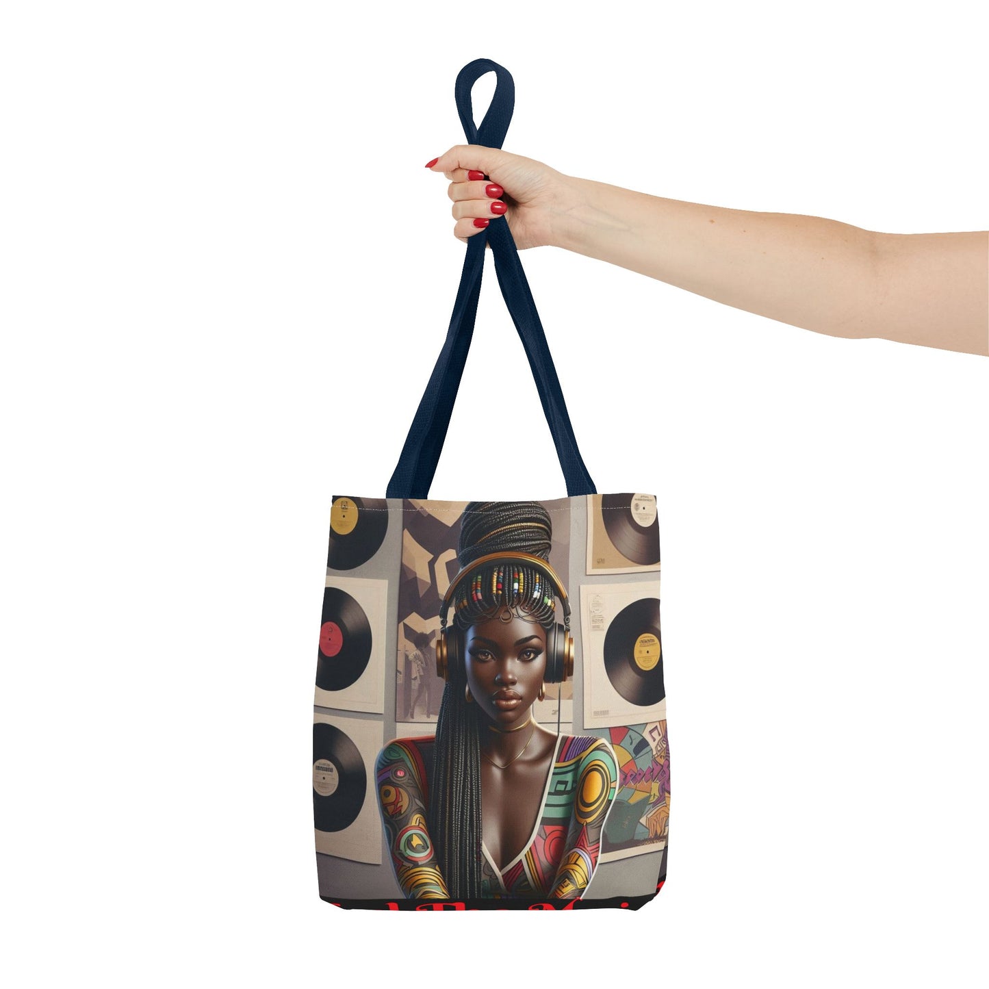 Feel The Music Tote Bag (AOP) #FM10