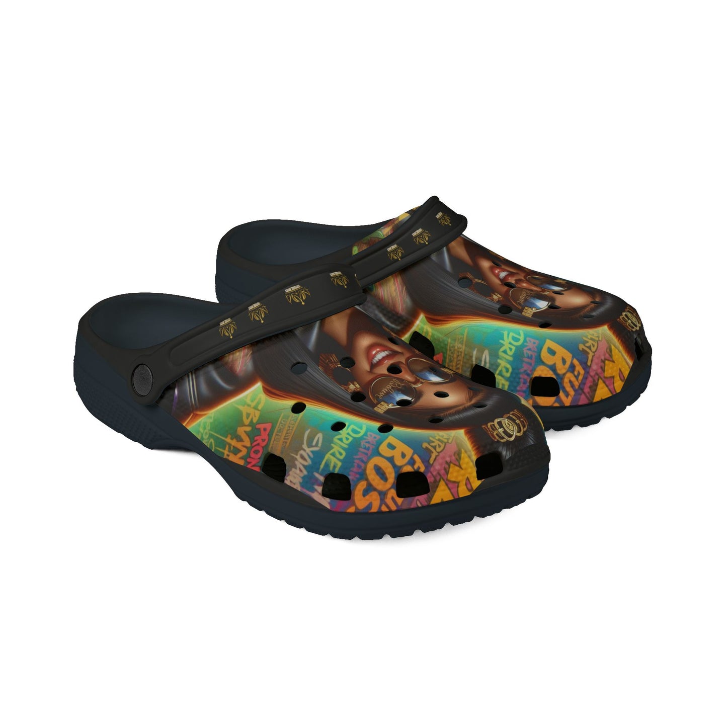 Future Boss EVA Foam Rubber Shoes (AOP) #53U