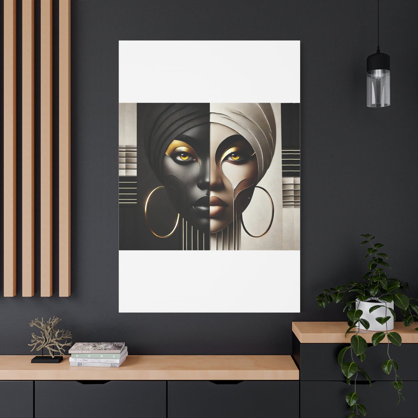 Duality Matte Canvas, Stretched, 1.25" #DLTY1