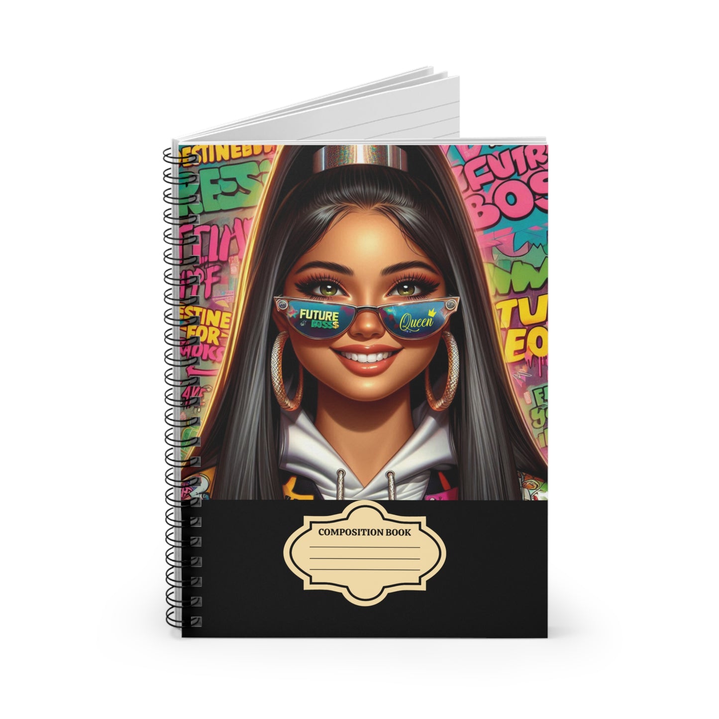 Back to School Affirmations Spiral Notebook - Ruled Line #57