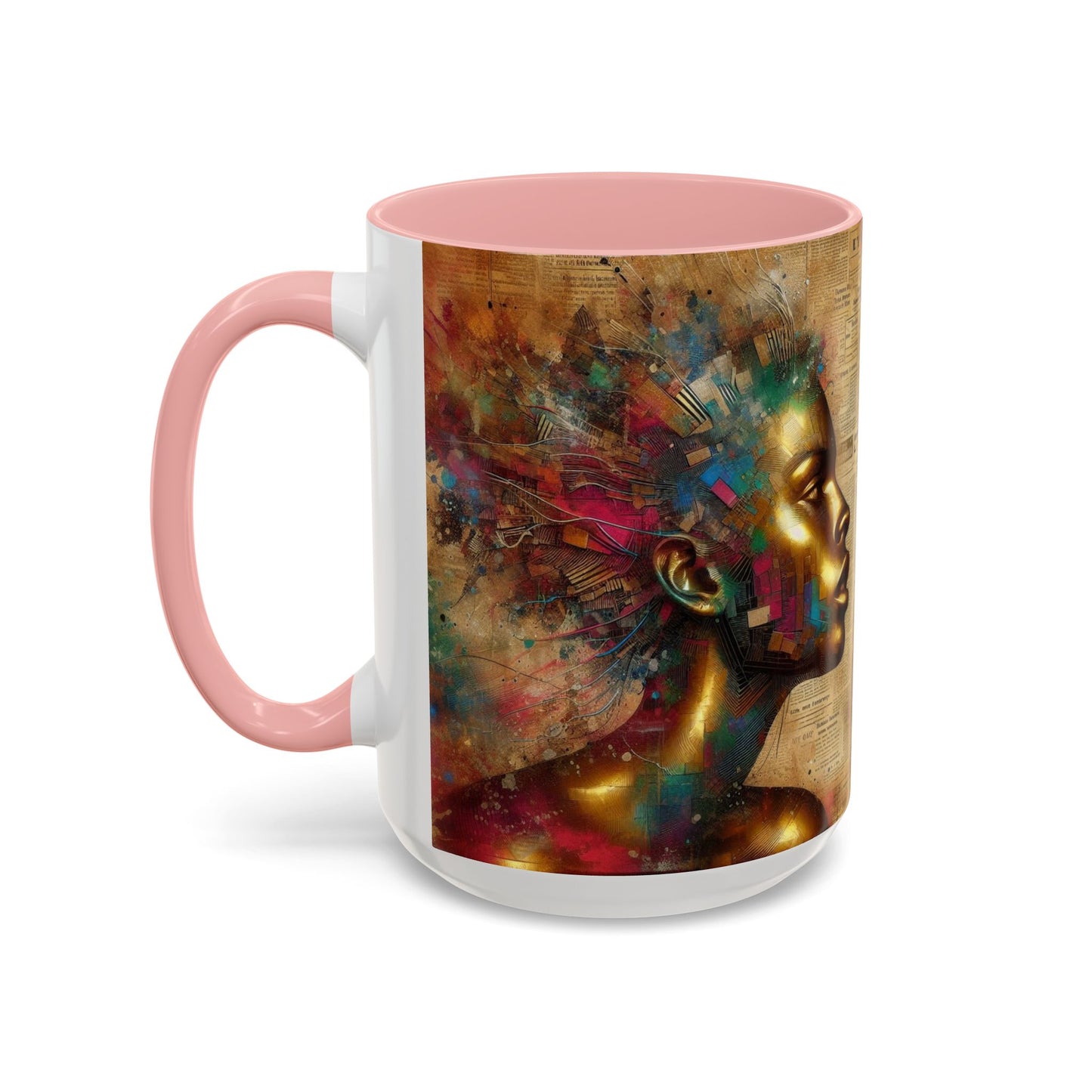 Afrocentric Accent Coffee Mug (11, 15oz) #AACM4
