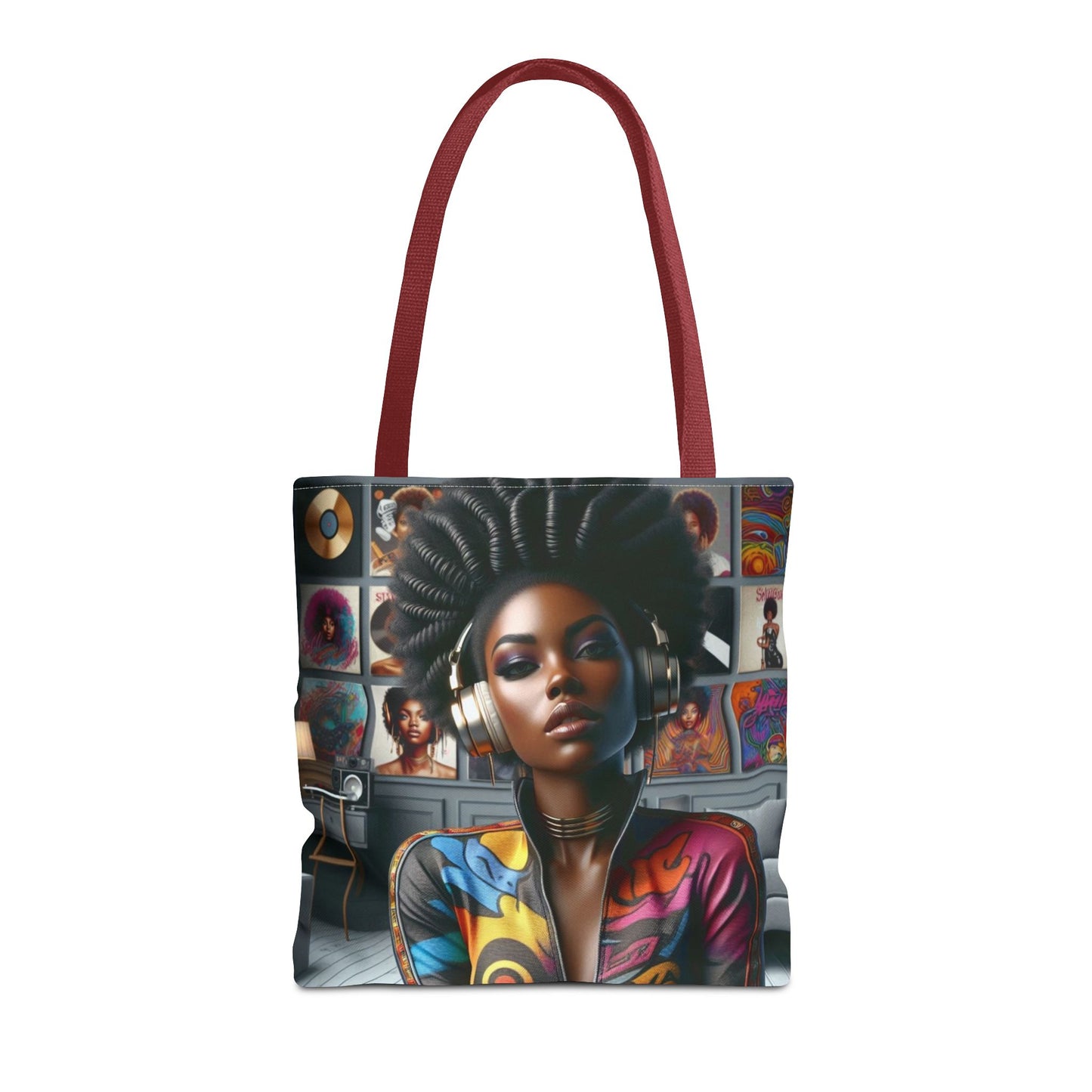 Feel The Music Tote Bag (AOP) #FM18