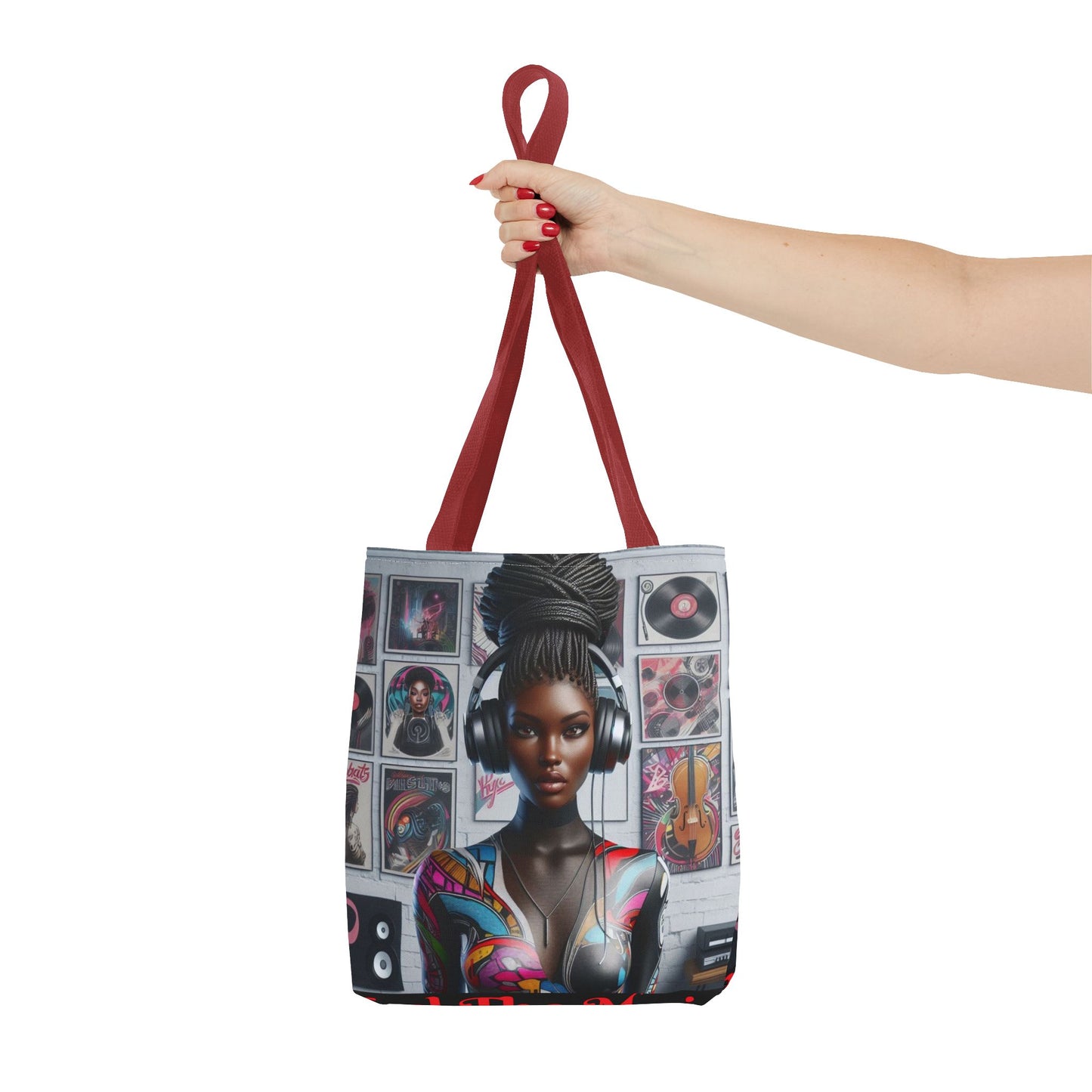 Feel The Music Tote Bag (AOP) #FM20