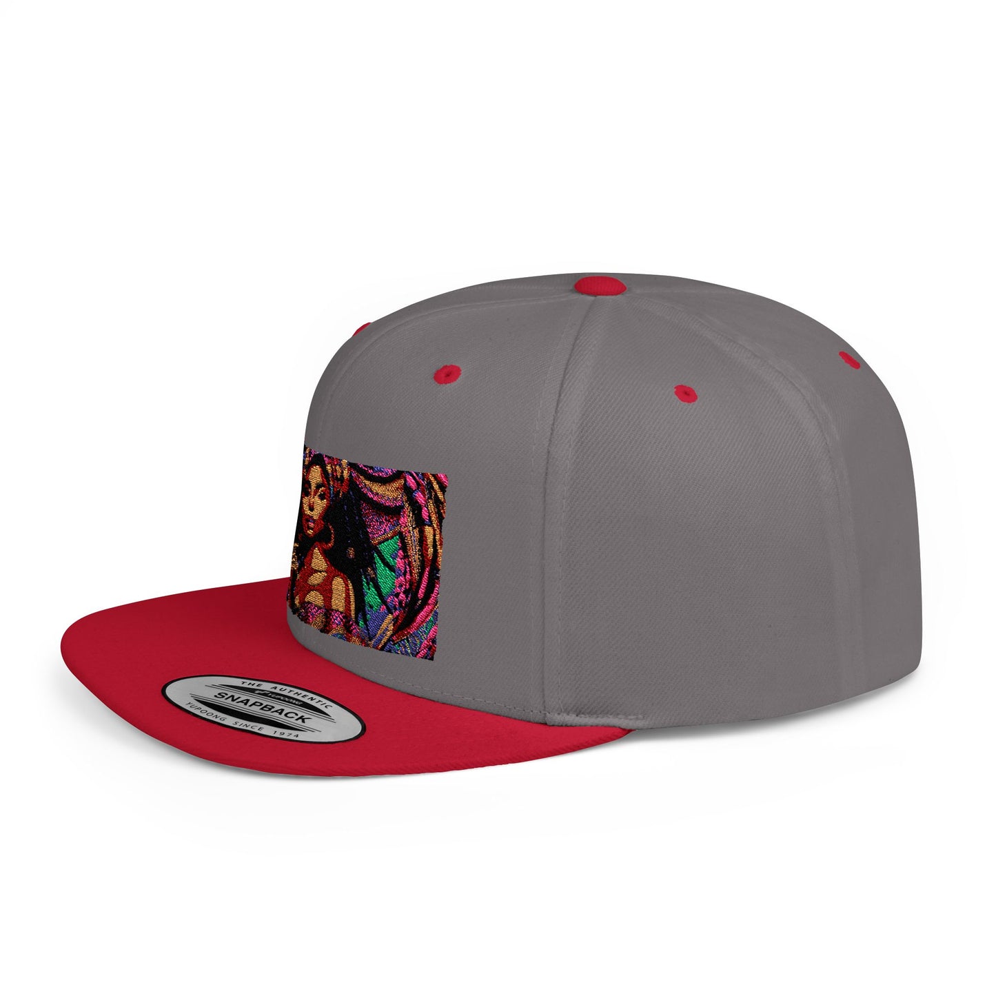 Divinity Luxury Flat Bill Snapback Hat - Bold Statement Headwear #DL1