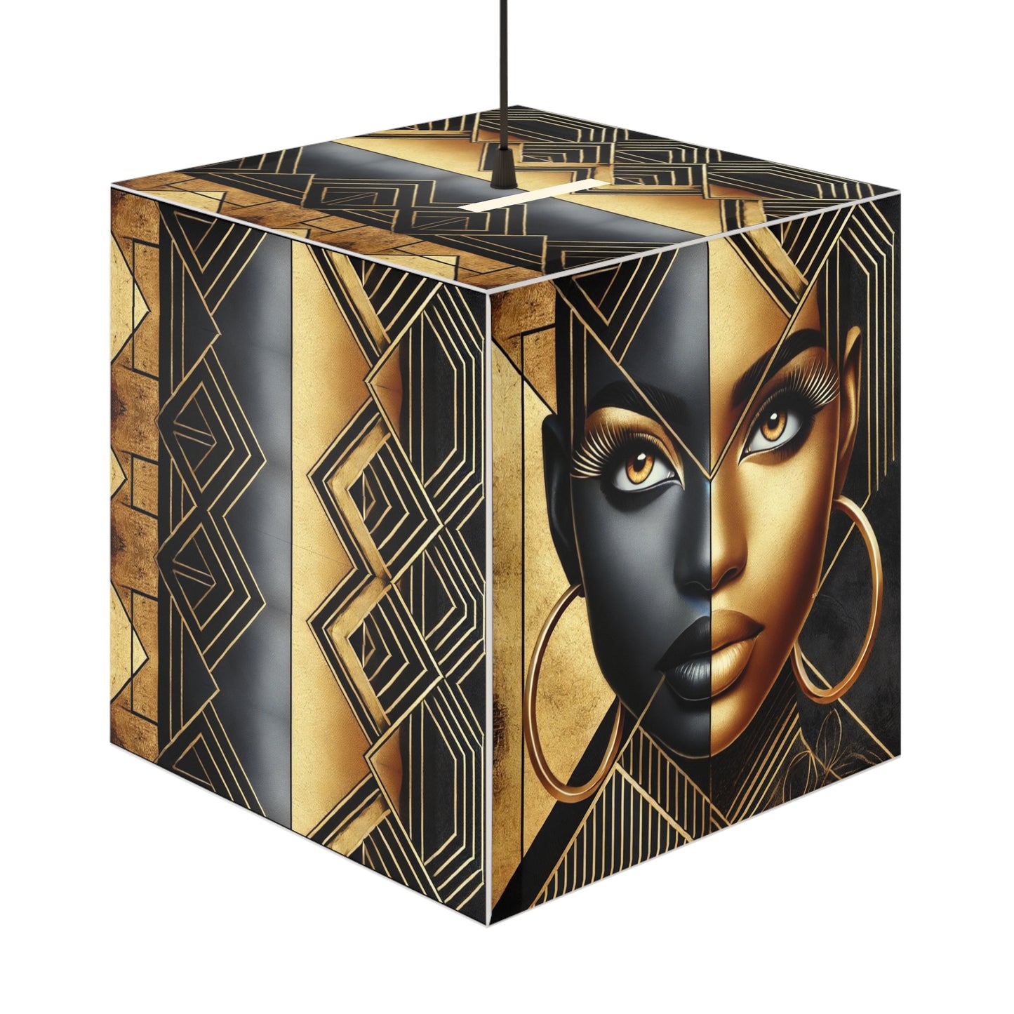 Amber Radiance Light Cube Lamp #AR1