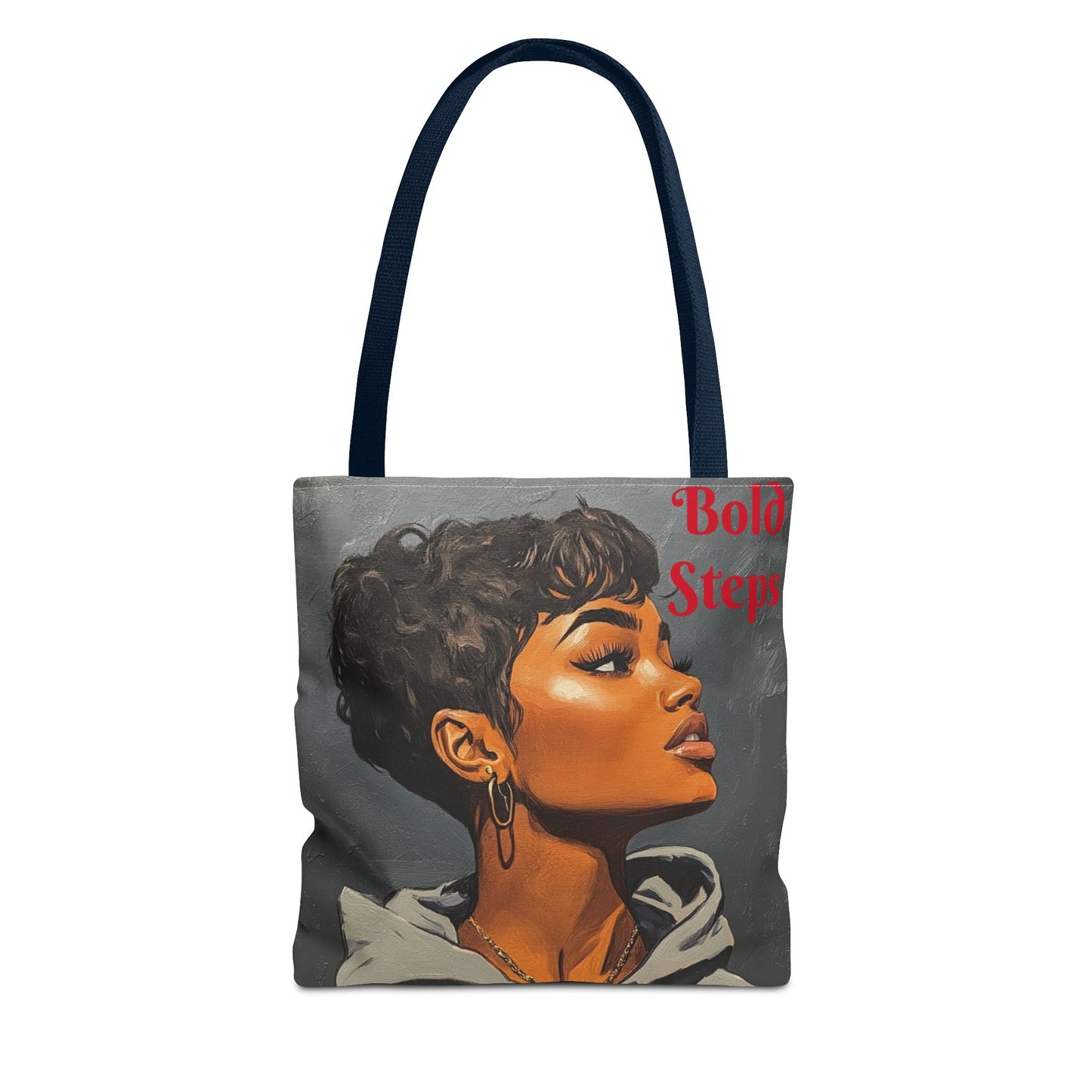 Bold Steps Tote Bag (AOP) #T11