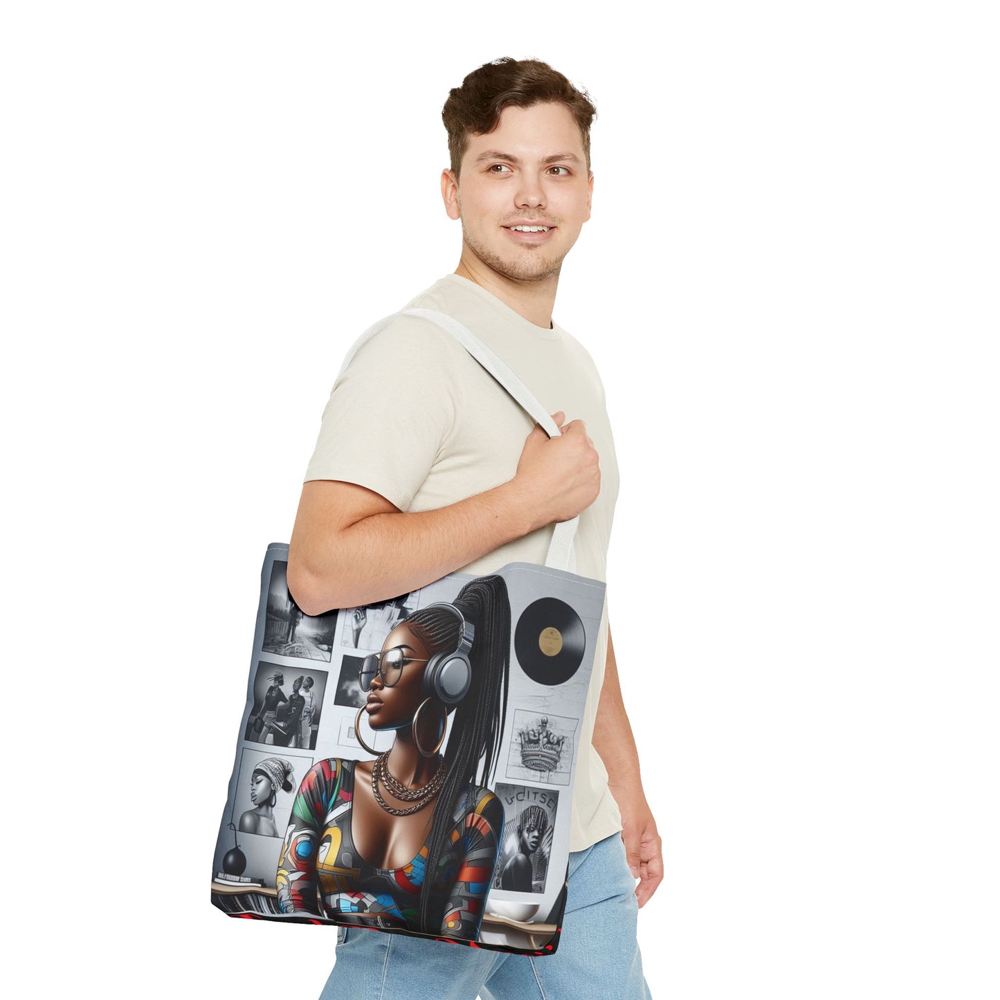 Feel The Music Tote Bag (AOP) #FM9