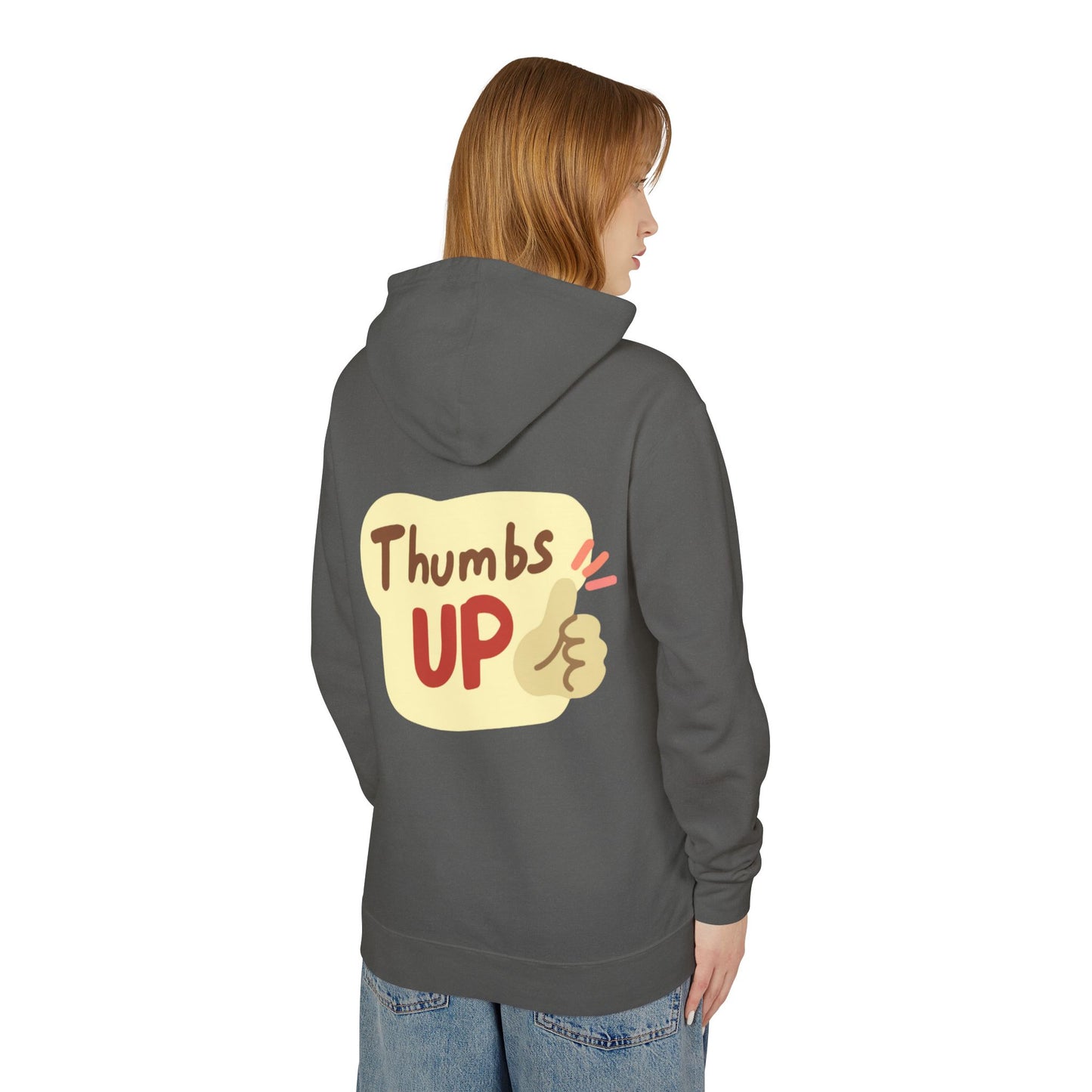 Affirmations Unisex Lightweight Hooded Sweatshirt #AU2