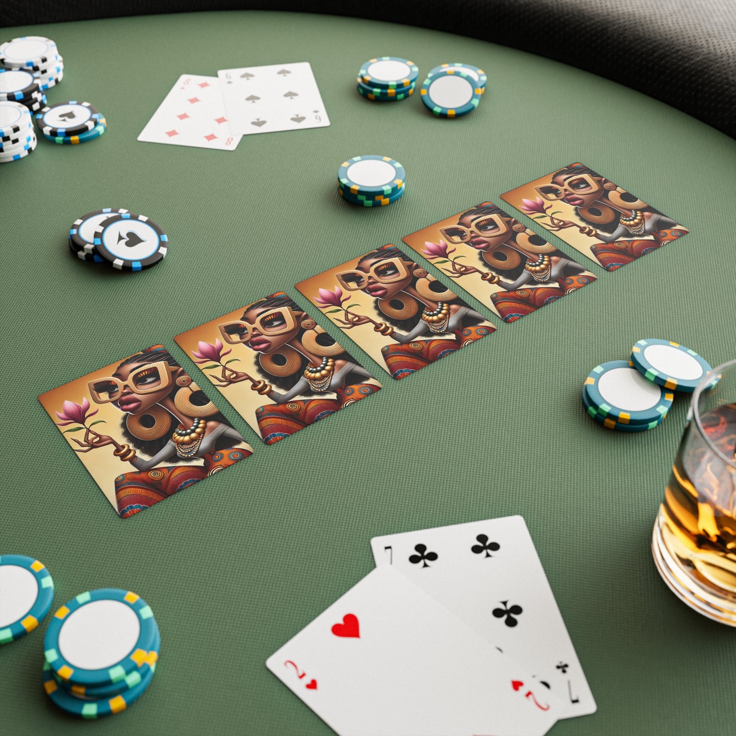 Magnolia Divas Poker Cards #MD3