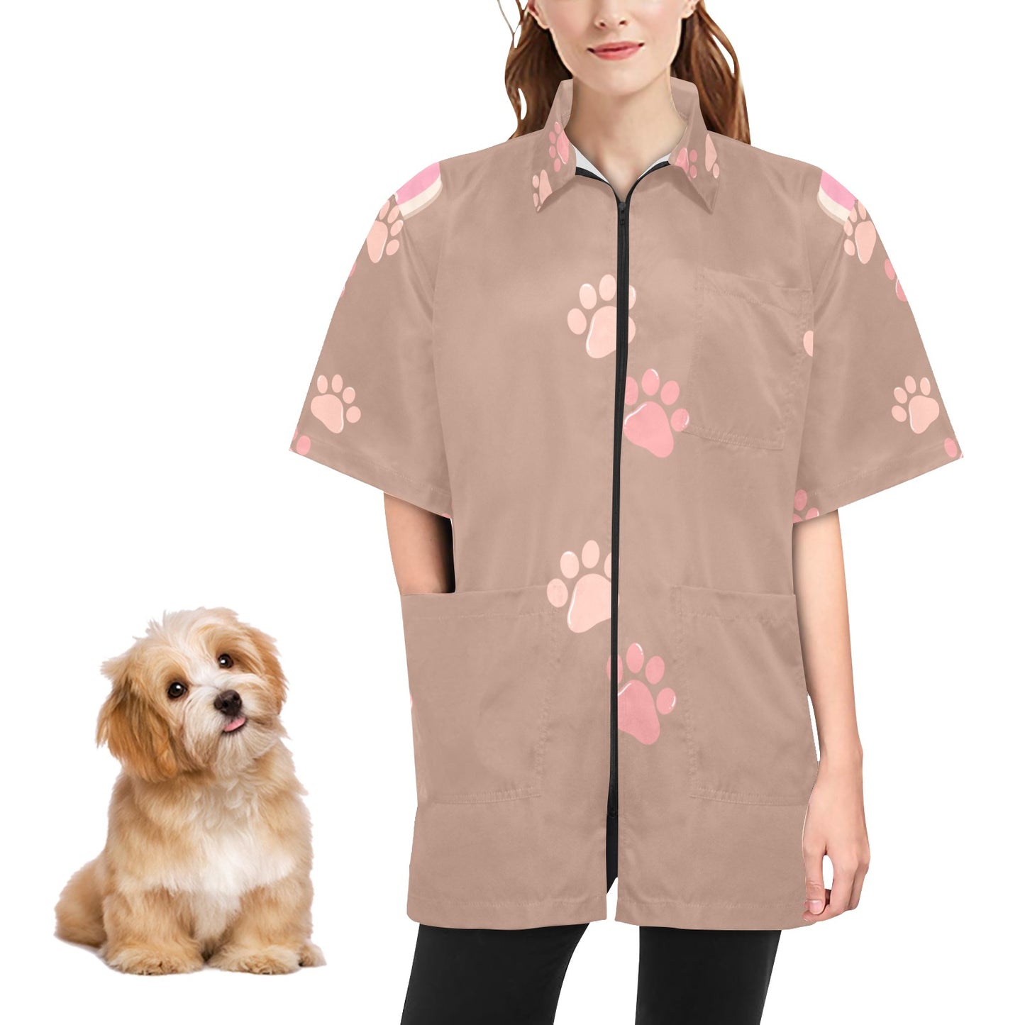 Paws Grooming Jacket Grooming Jacket (Model H53)