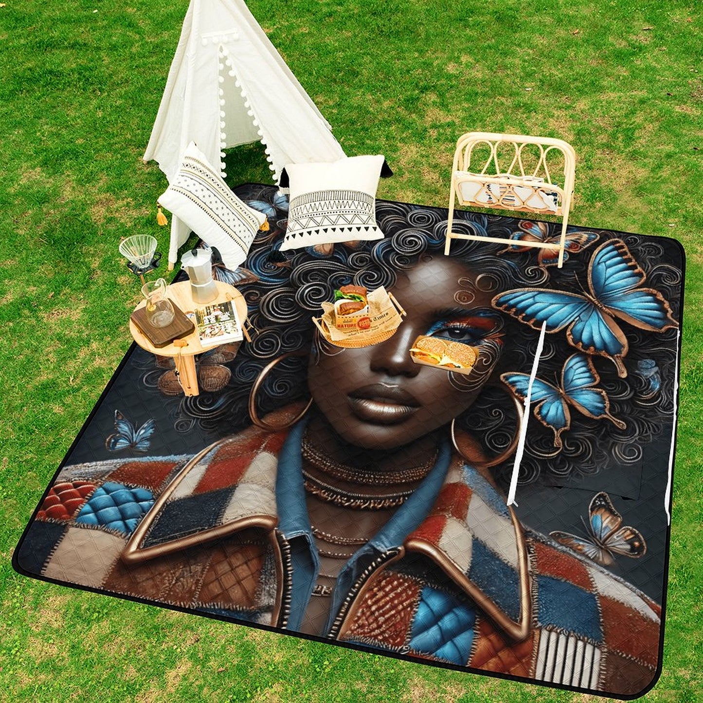 Zipper style picnic mat Zipper Picnic Mat (200*200)