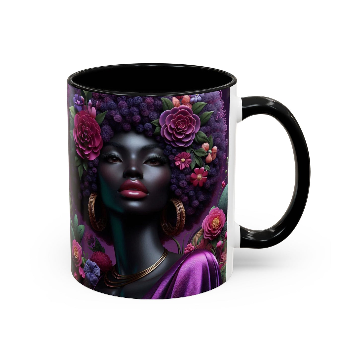 Afrocentric Accent Coffee Mug (11, 15oz) #AACM8