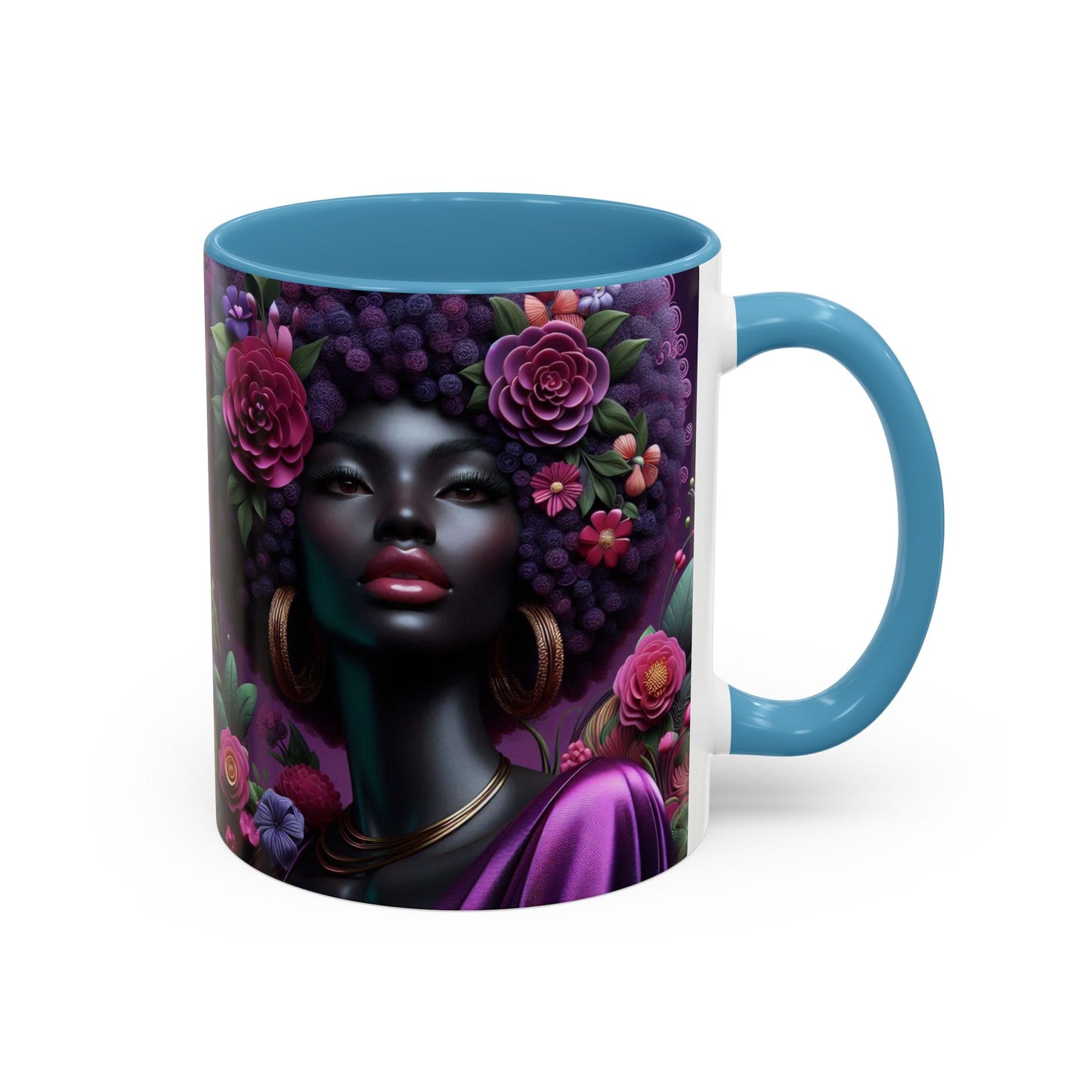 Afrocentric Accent Coffee Mug (11, 15oz) #AACM8