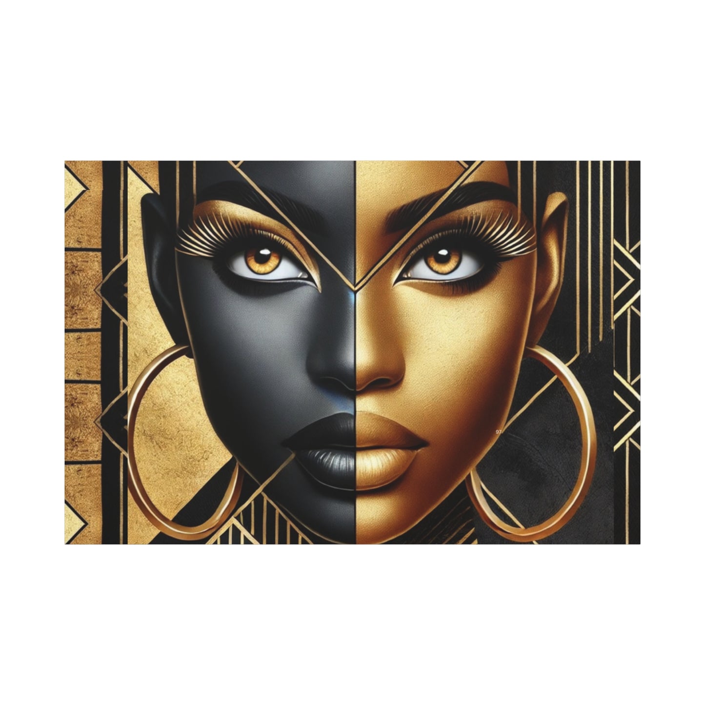 Amber Radiance Matte Canvas, Stretched, 1.25" #AR1