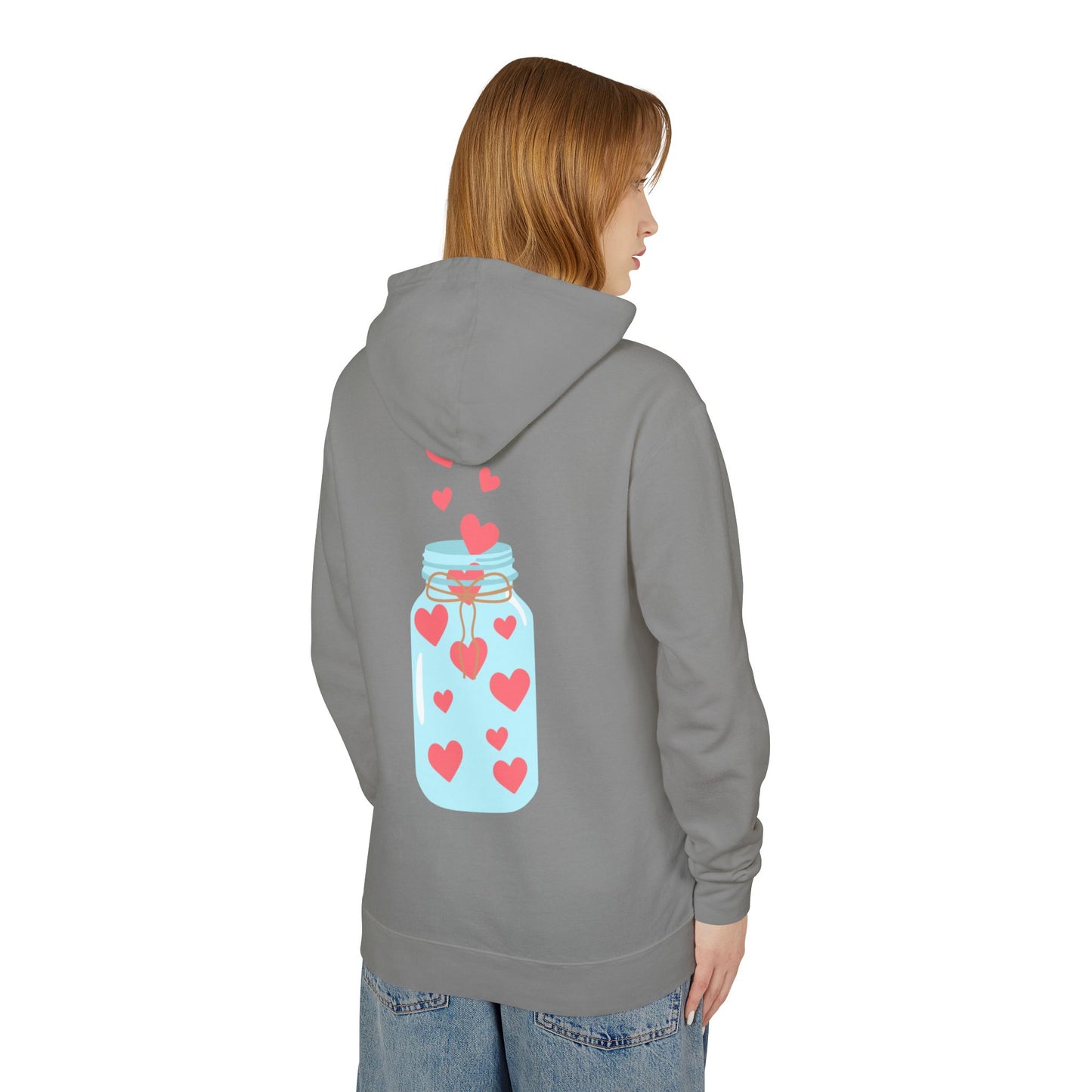 Affirmations Unisex Lightweight Hooded Sweatshirt #AU5