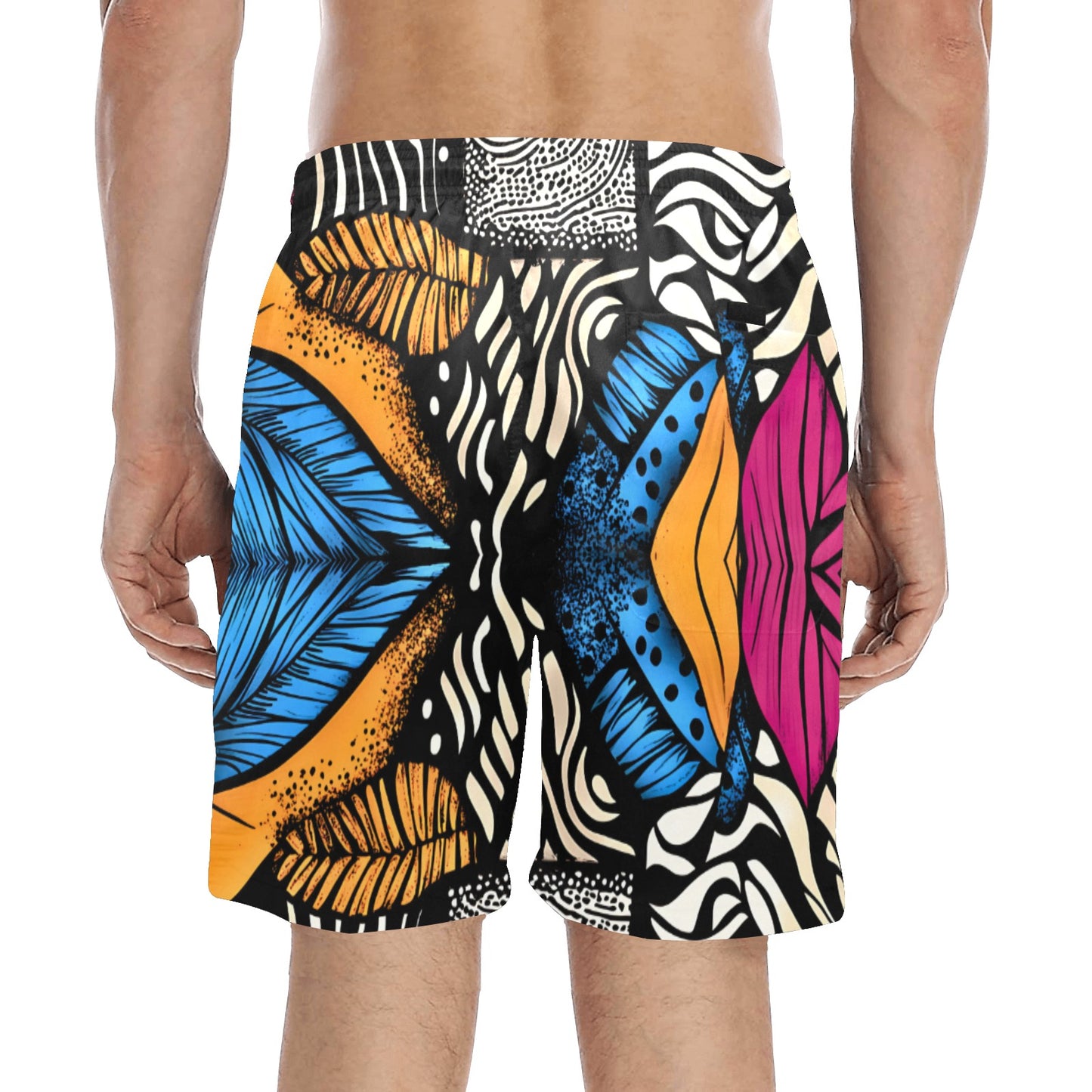 Men's Mid-Length Beach Shorts (L51)