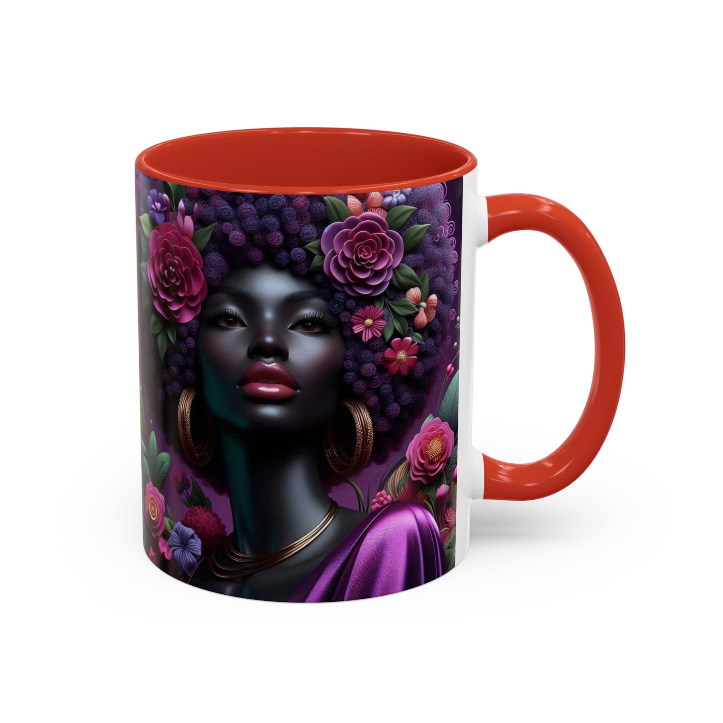 Afrocentric Accent Coffee Mug (11, 15oz) #AACM8