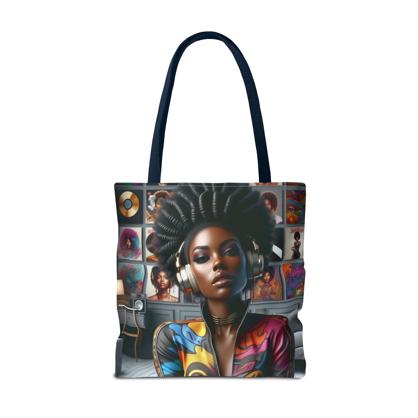 Feel The Music Tote Bag (AOP) #FM18