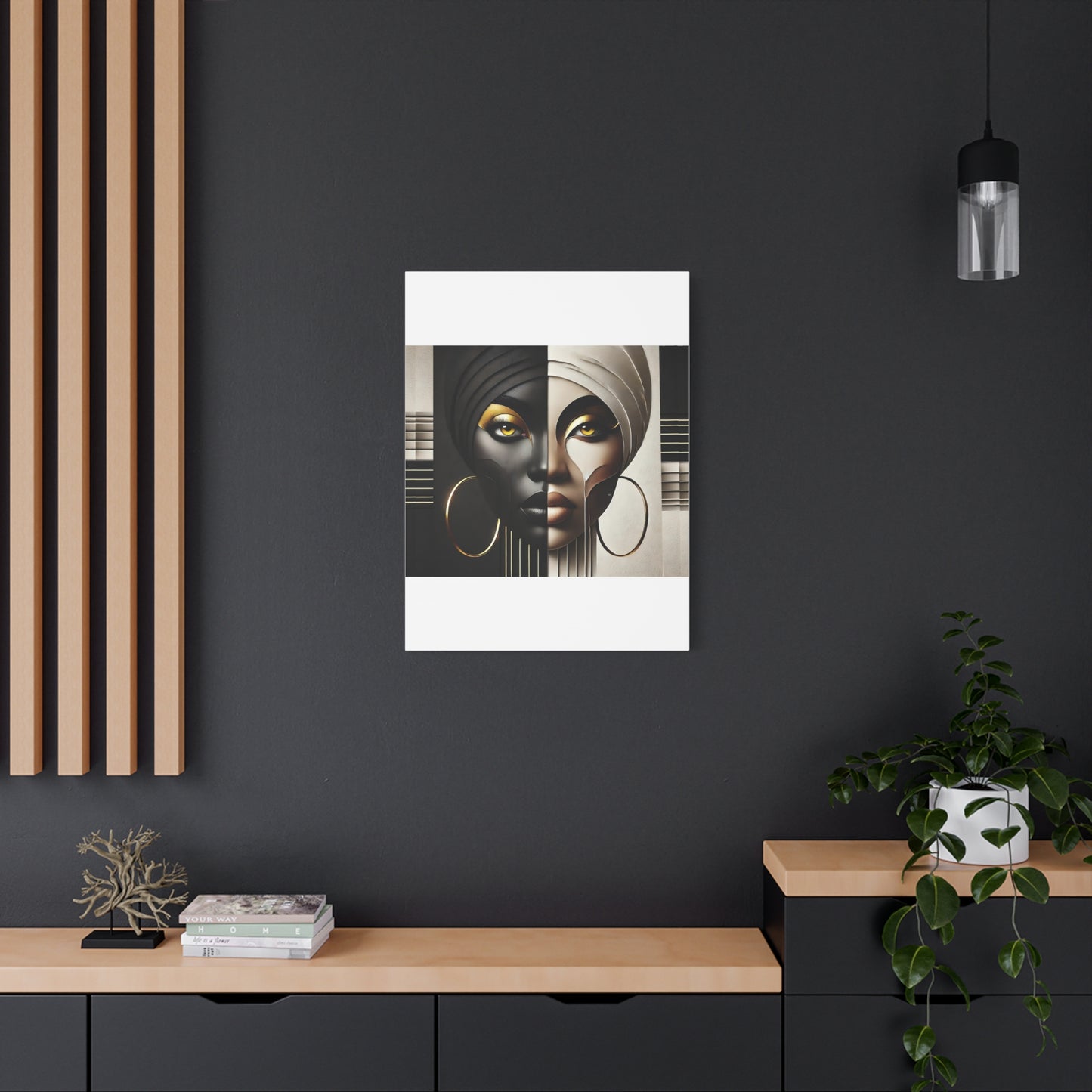 Duality Matte Canvas, Stretched, 1.25" #DLTY1