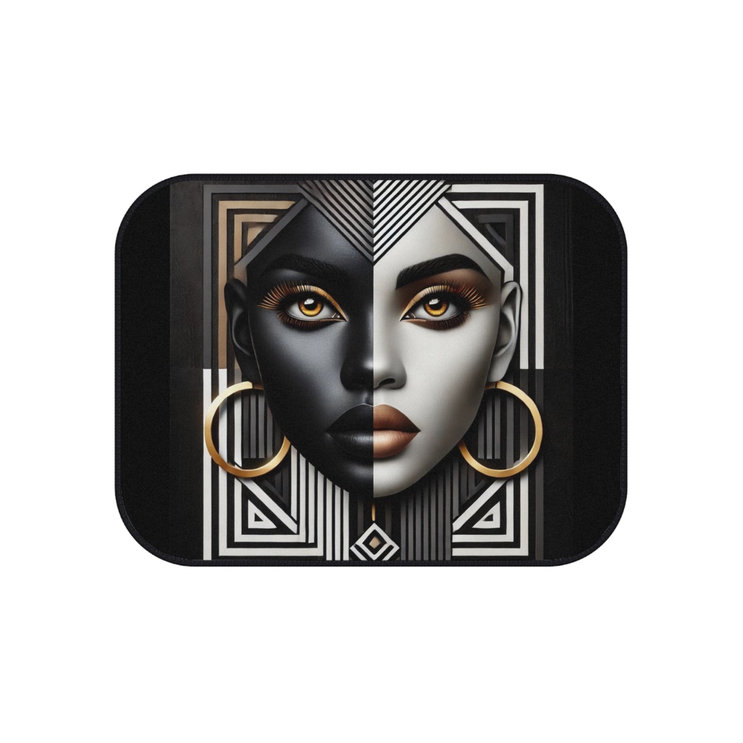 Abstract Beauty Car Mats (Set of 4) #AB1