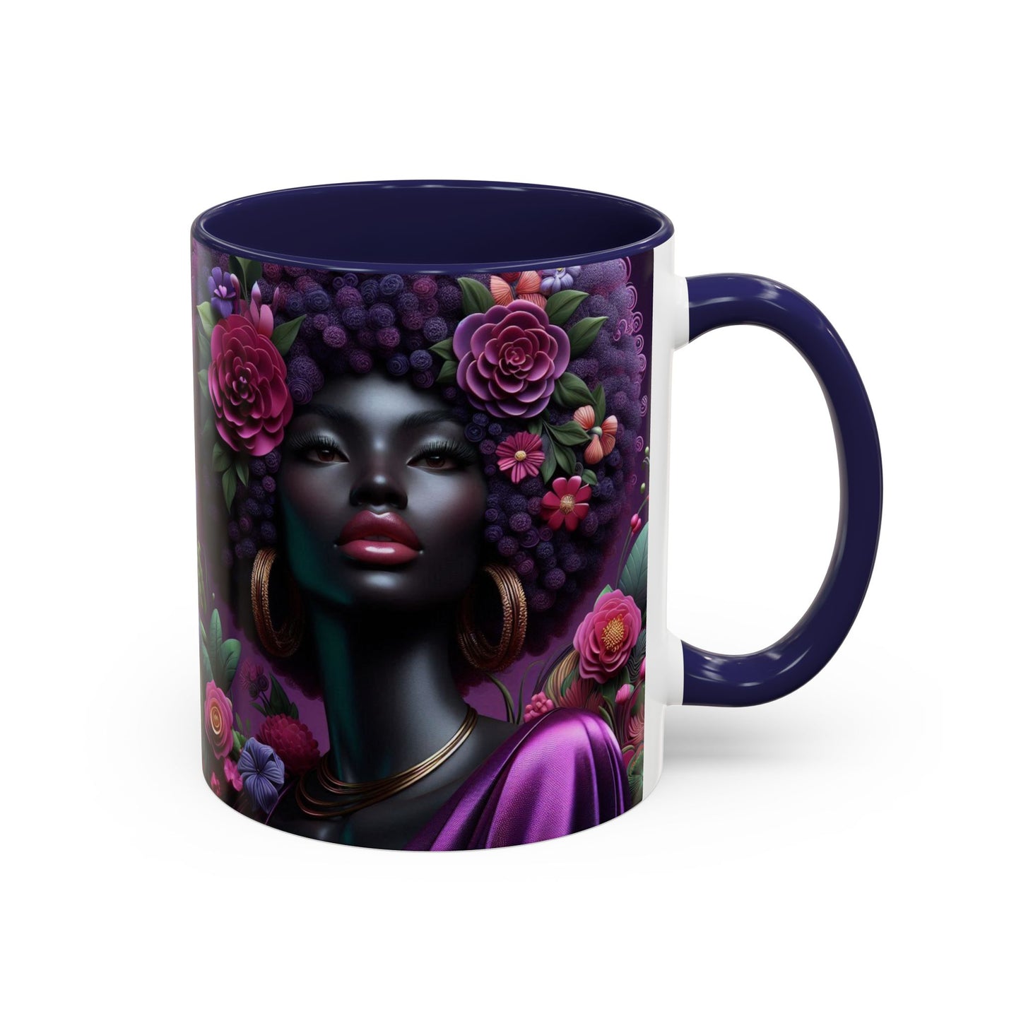 Afrocentric Accent Coffee Mug (11, 15oz) #AACM8