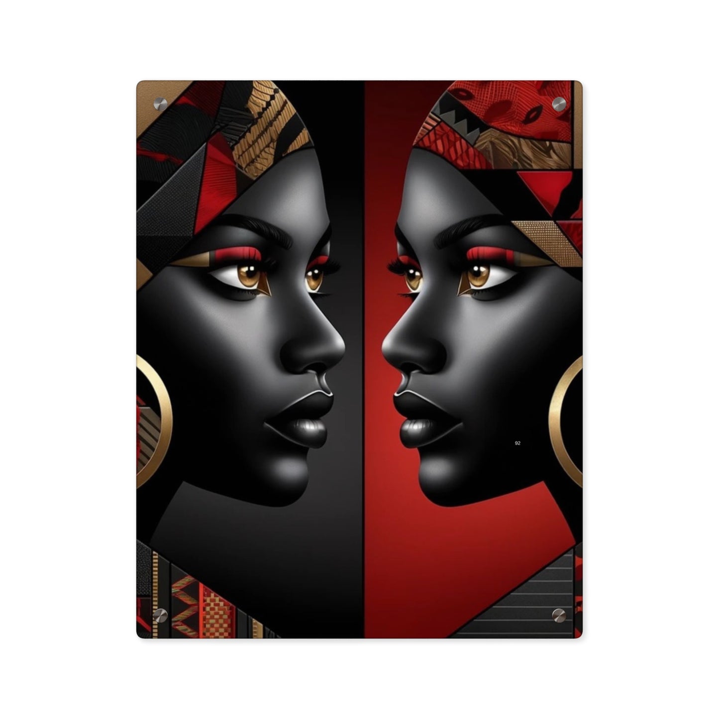 Dual Faced Acrylic Wall Art Panels #DF1