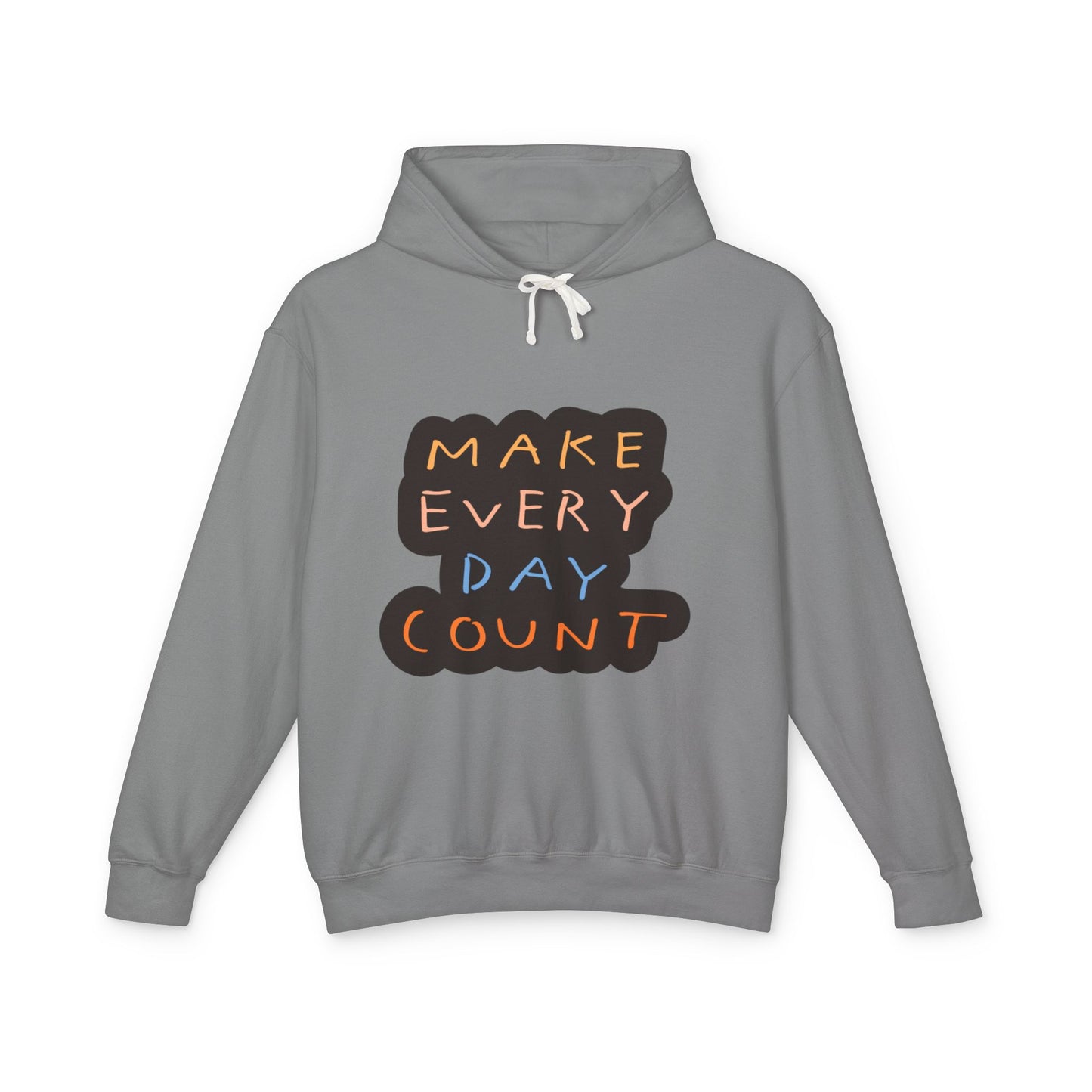 Affirmations Unisex Lightweight Hooded Sweatshirt #AU1