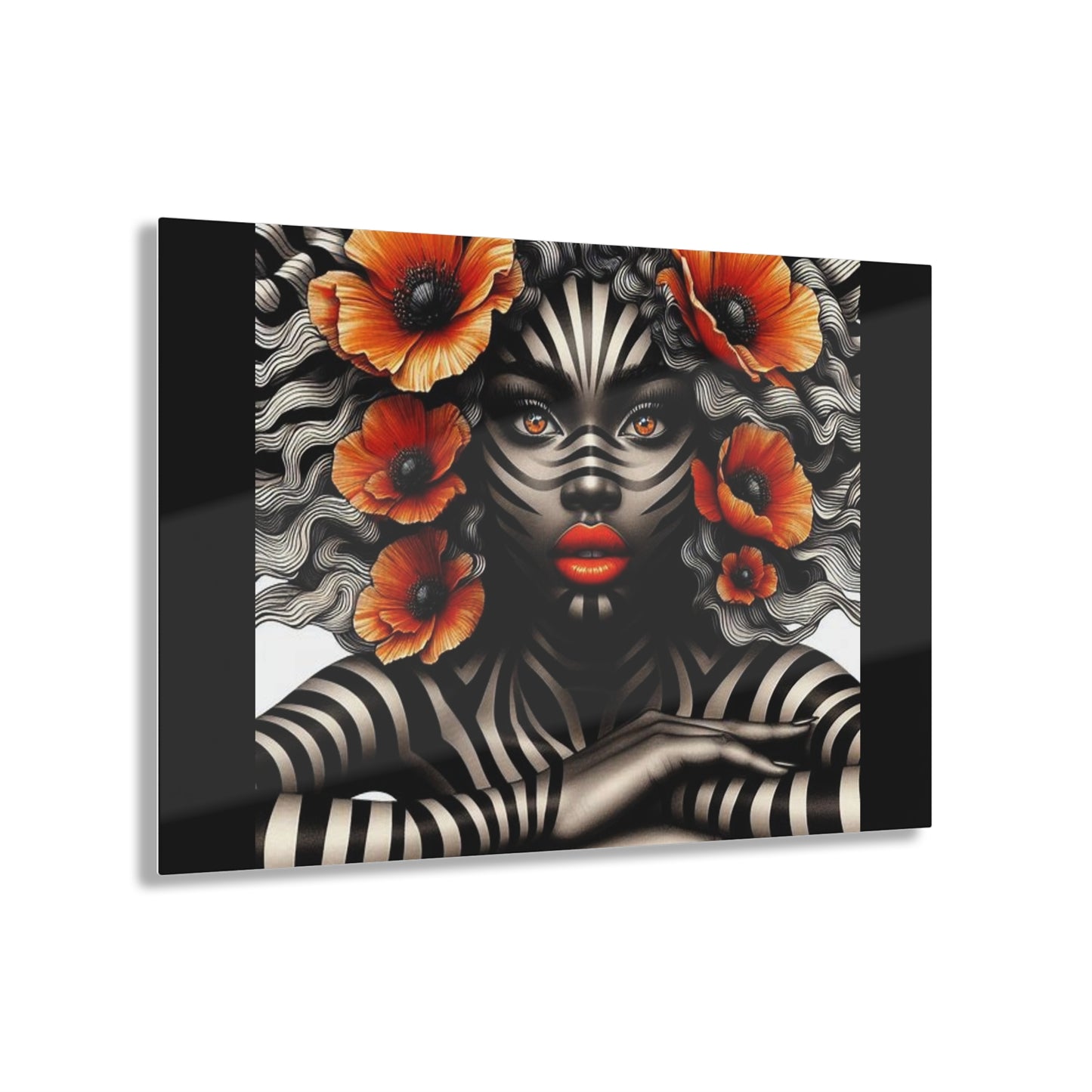 Zebra Fantasy Acrylic Prints #ZF24