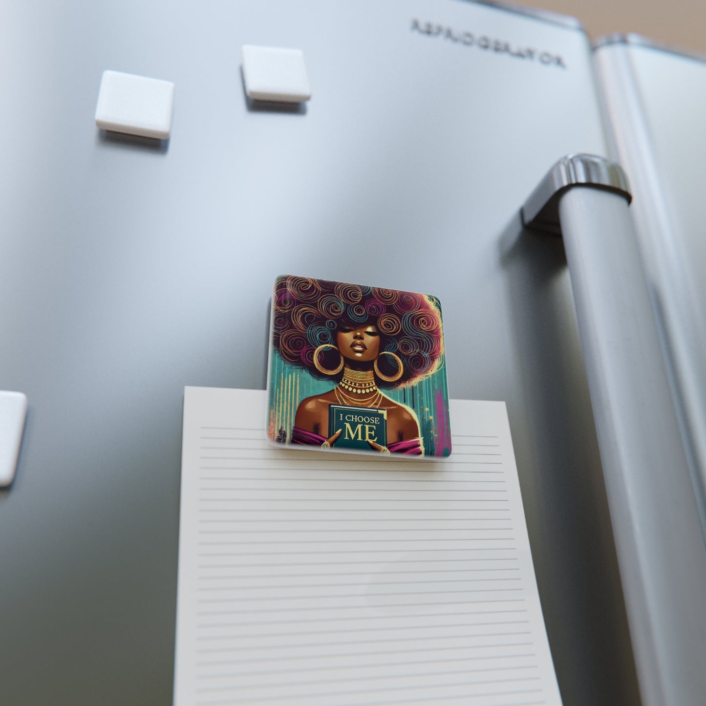 I Choose Me Porcelain Magnet, Square #ICM1