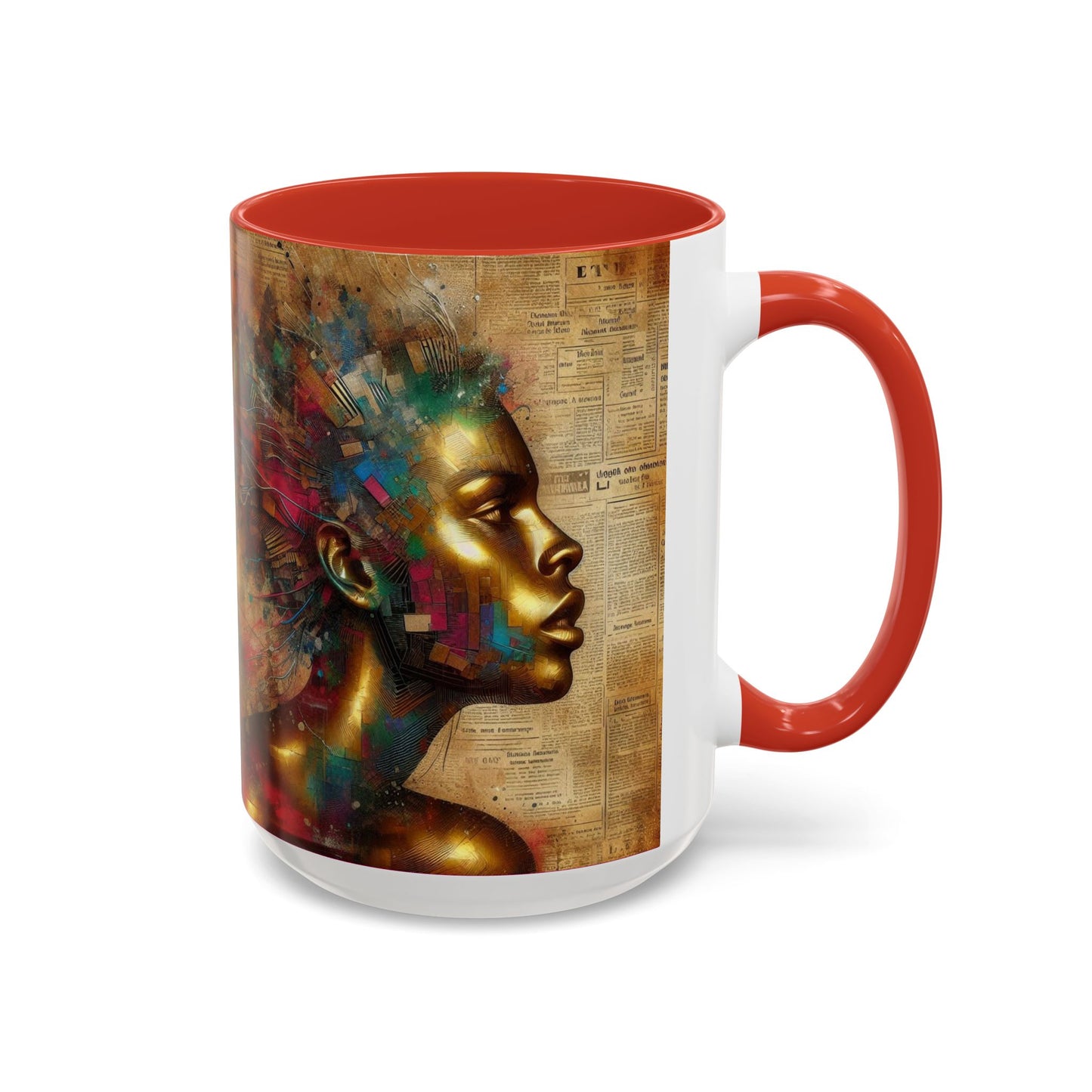 Afrocentric Accent Coffee Mug (11, 15oz) #AACM4