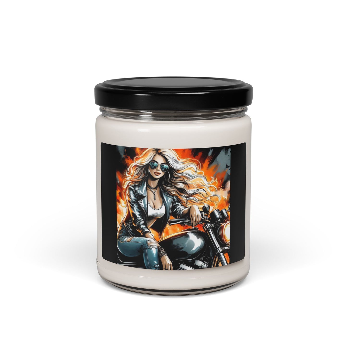 Born To Ride Scented Soy Candle, 9oz #13M