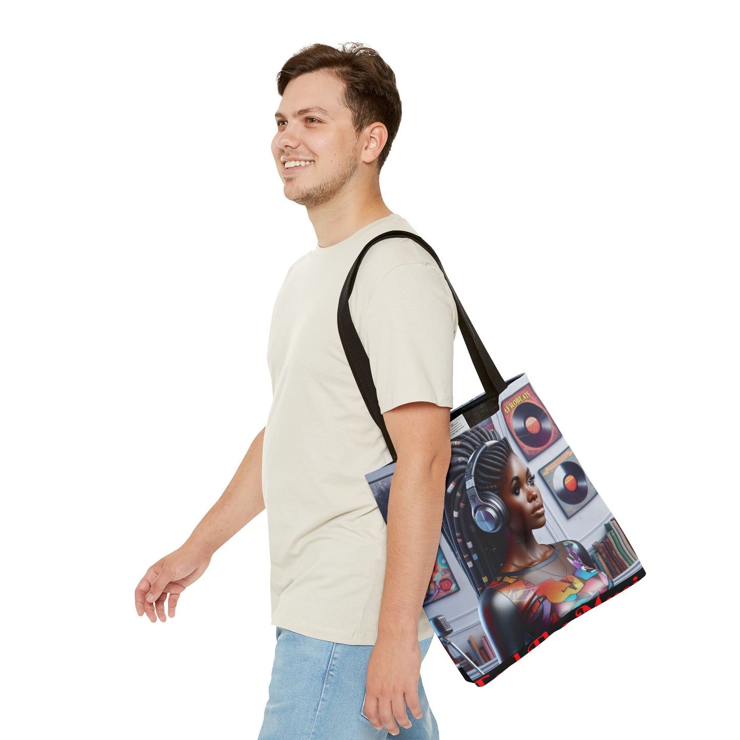 Feel The Music Tote Bag (AOP) #FM16