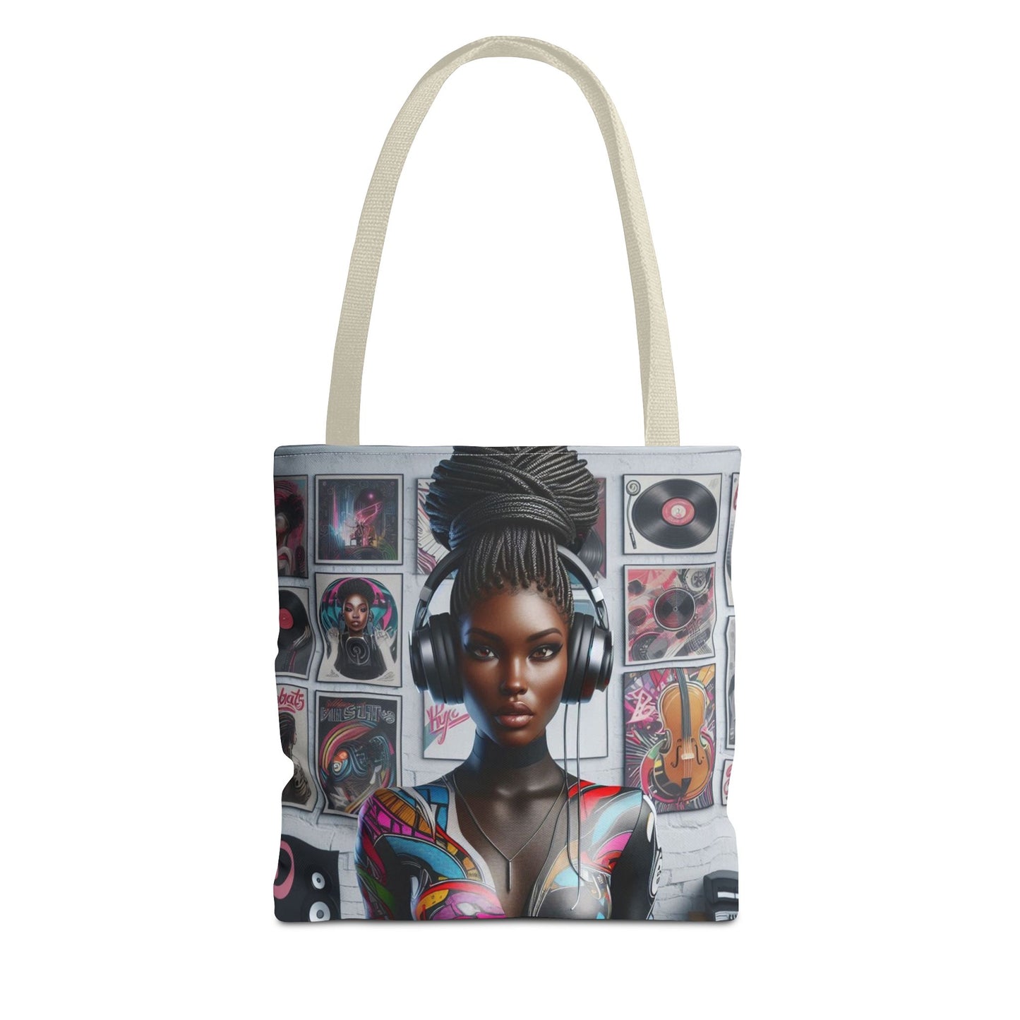 Feel The Music Tote Bag (AOP) #FM20