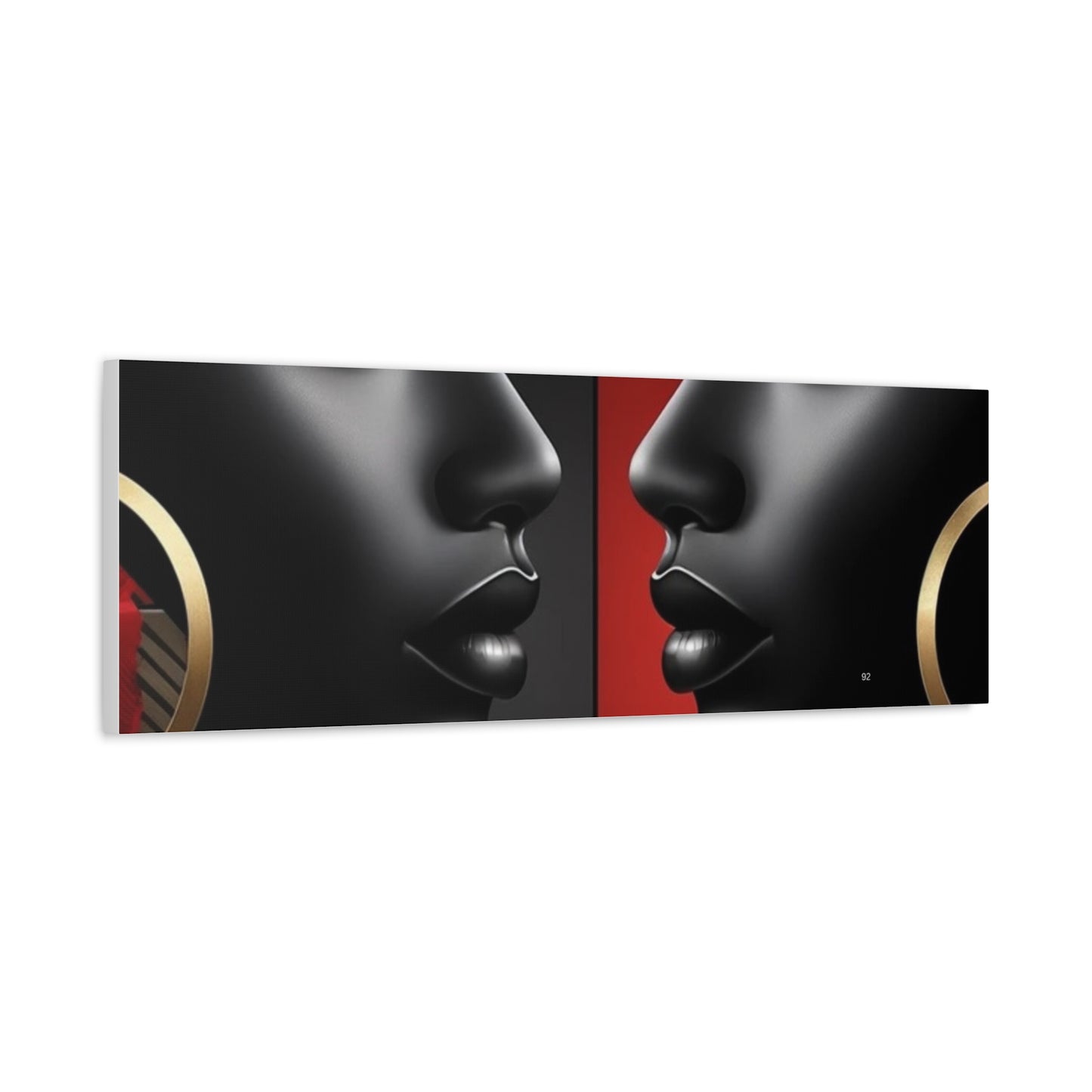 Dual Faced Matte Canvas, Stretched, 1.25" #DF1