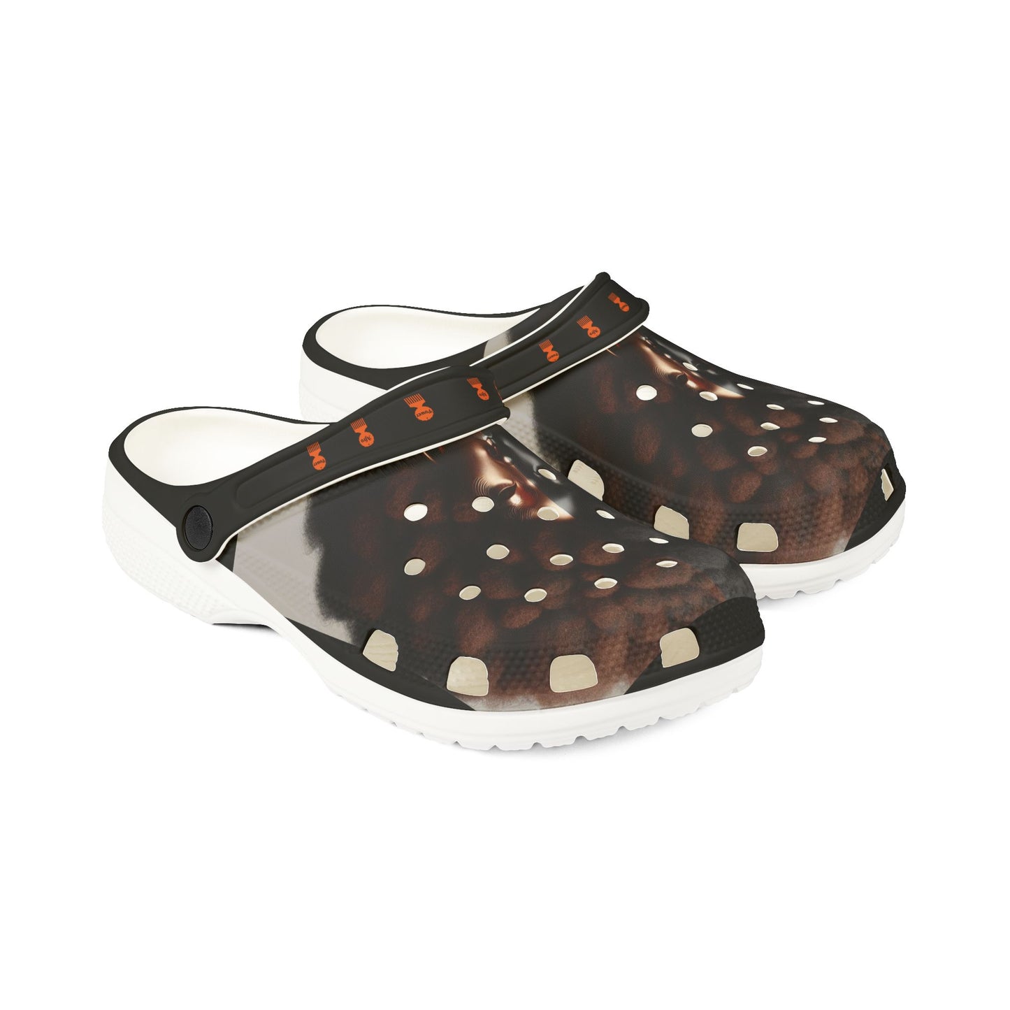 Afro Power EVA Foam Rubber Shoes (AOP) #AP8