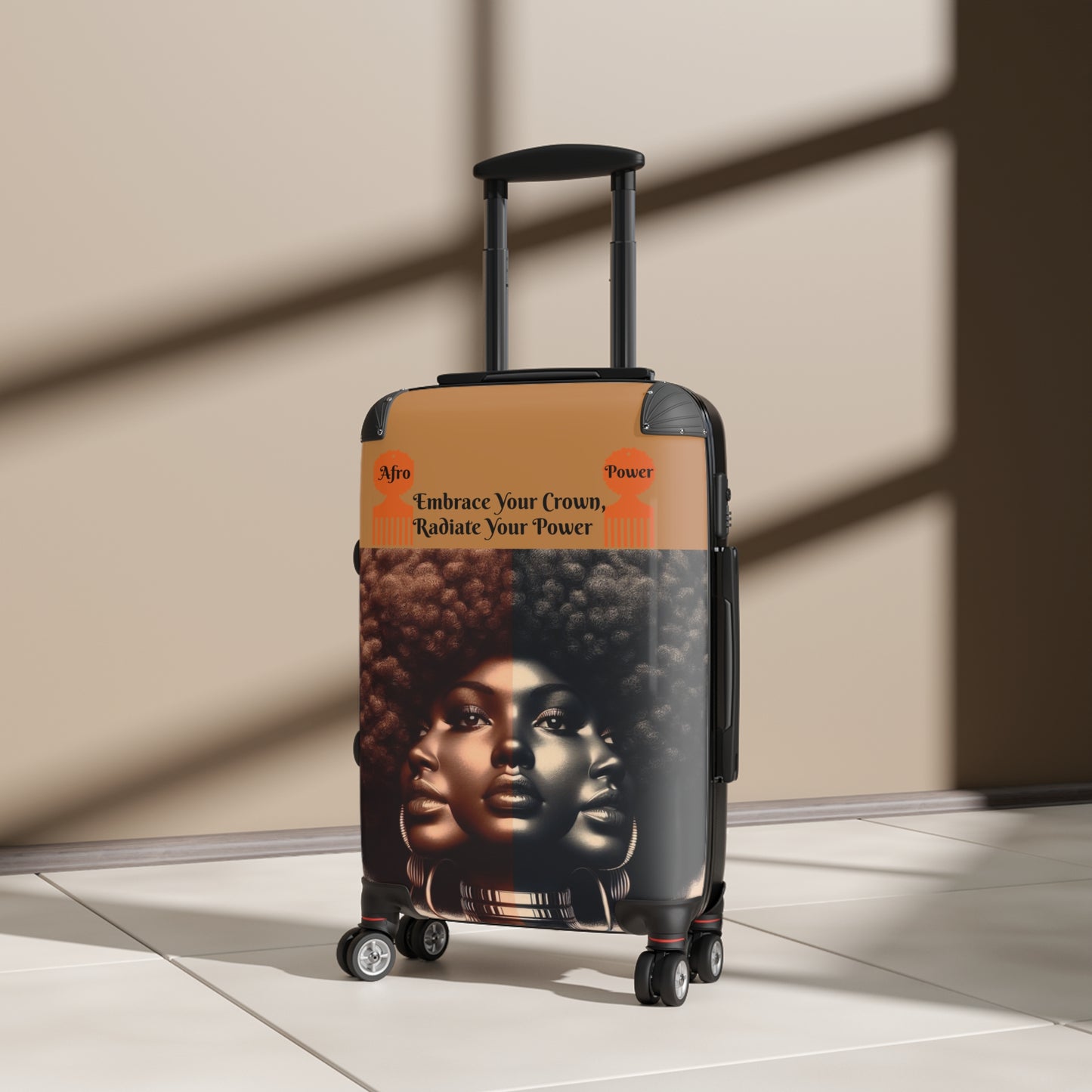Afro Power Suitcases #AP7