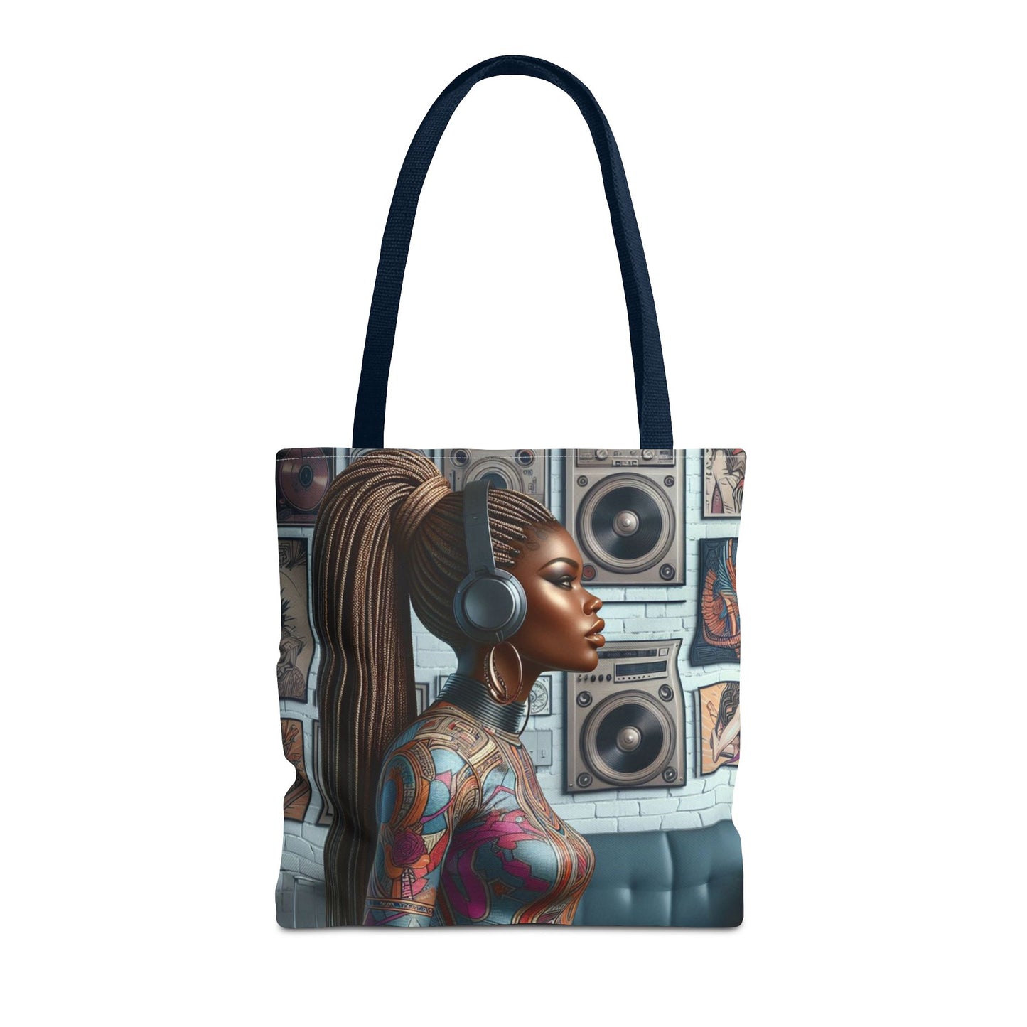 Feel The Music Tote Bag (AOP) #FM19