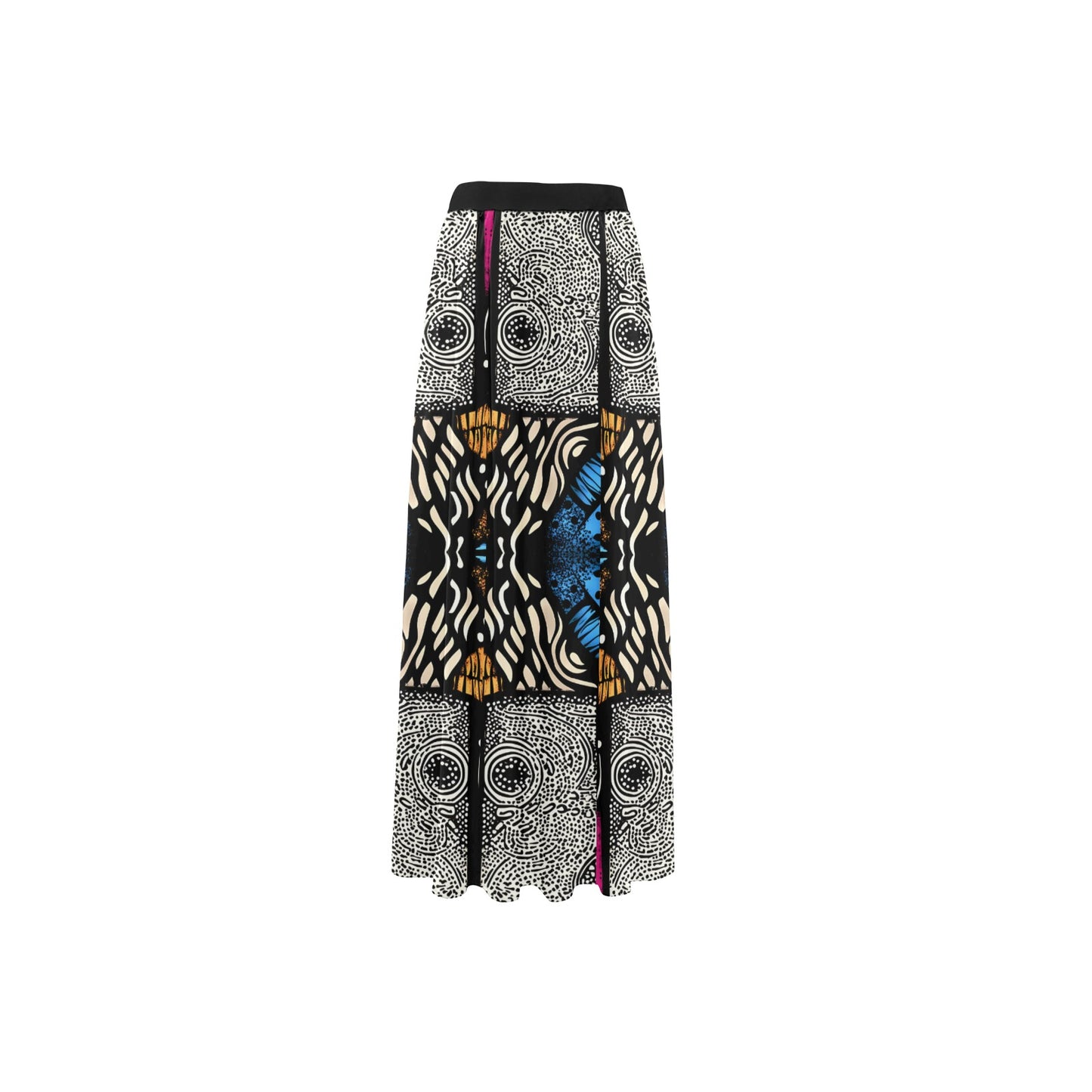 Women's High Slit Long Beach Dress (S40)